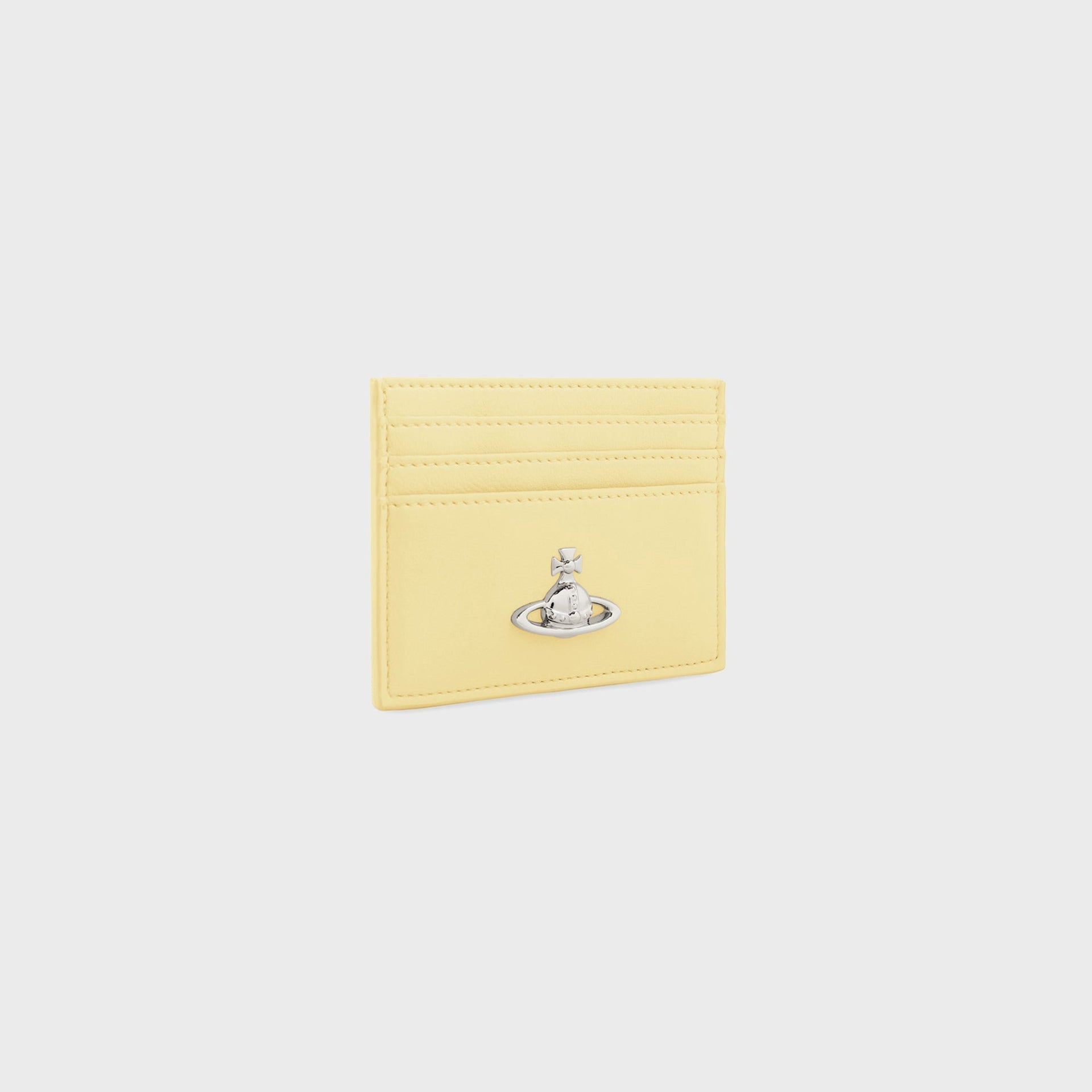 Vivienne Westwood Flat Card Holder - Pastel Yellow
