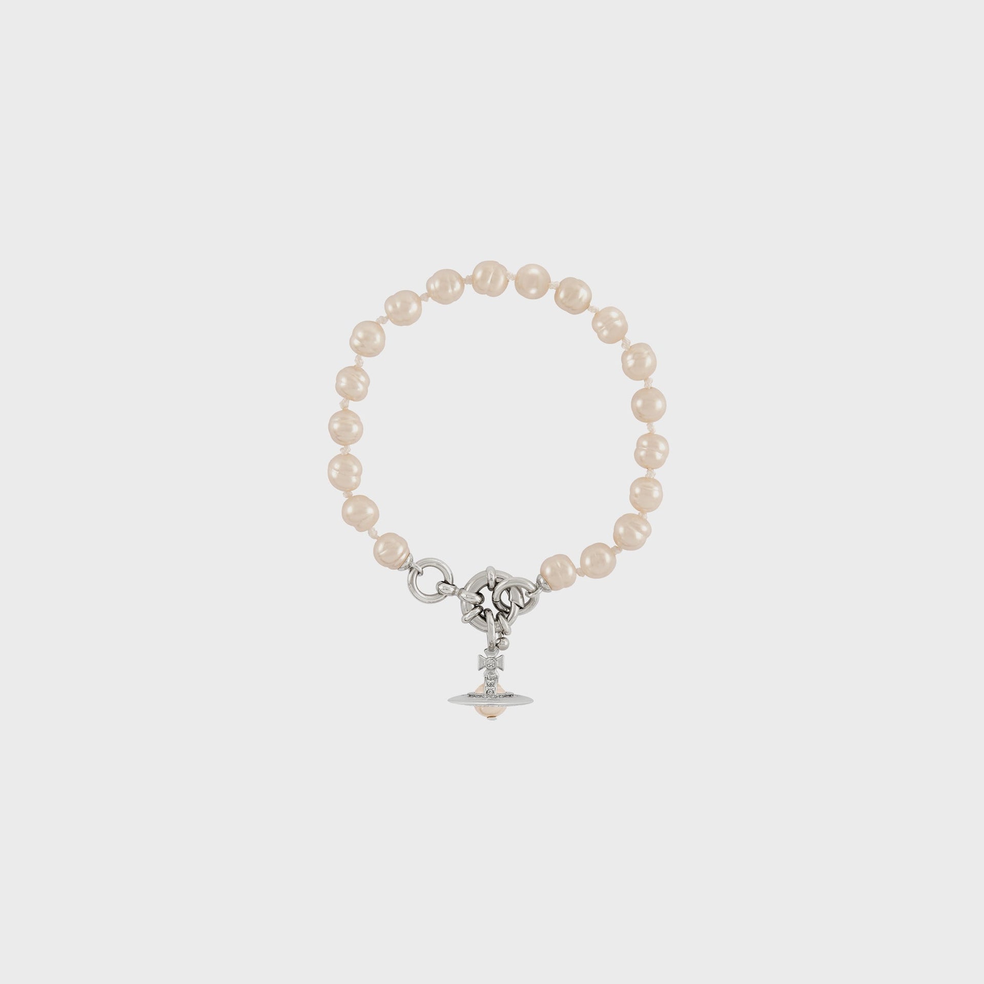 Vivienne Westwood Aleksa Bracelet - Creamrose Pearl