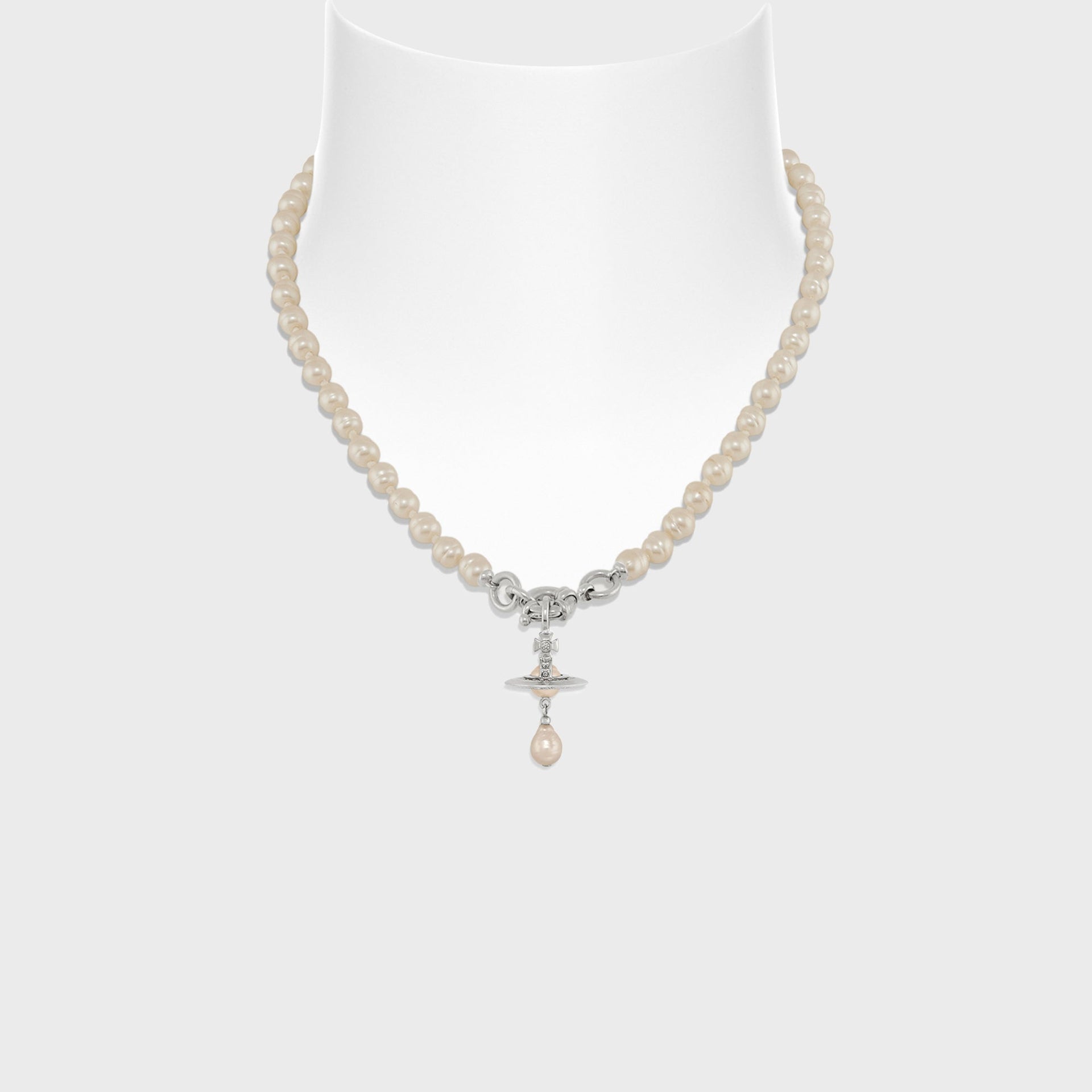 Vivienne Westwood Aleksa Necklace - Creamrose Pearl