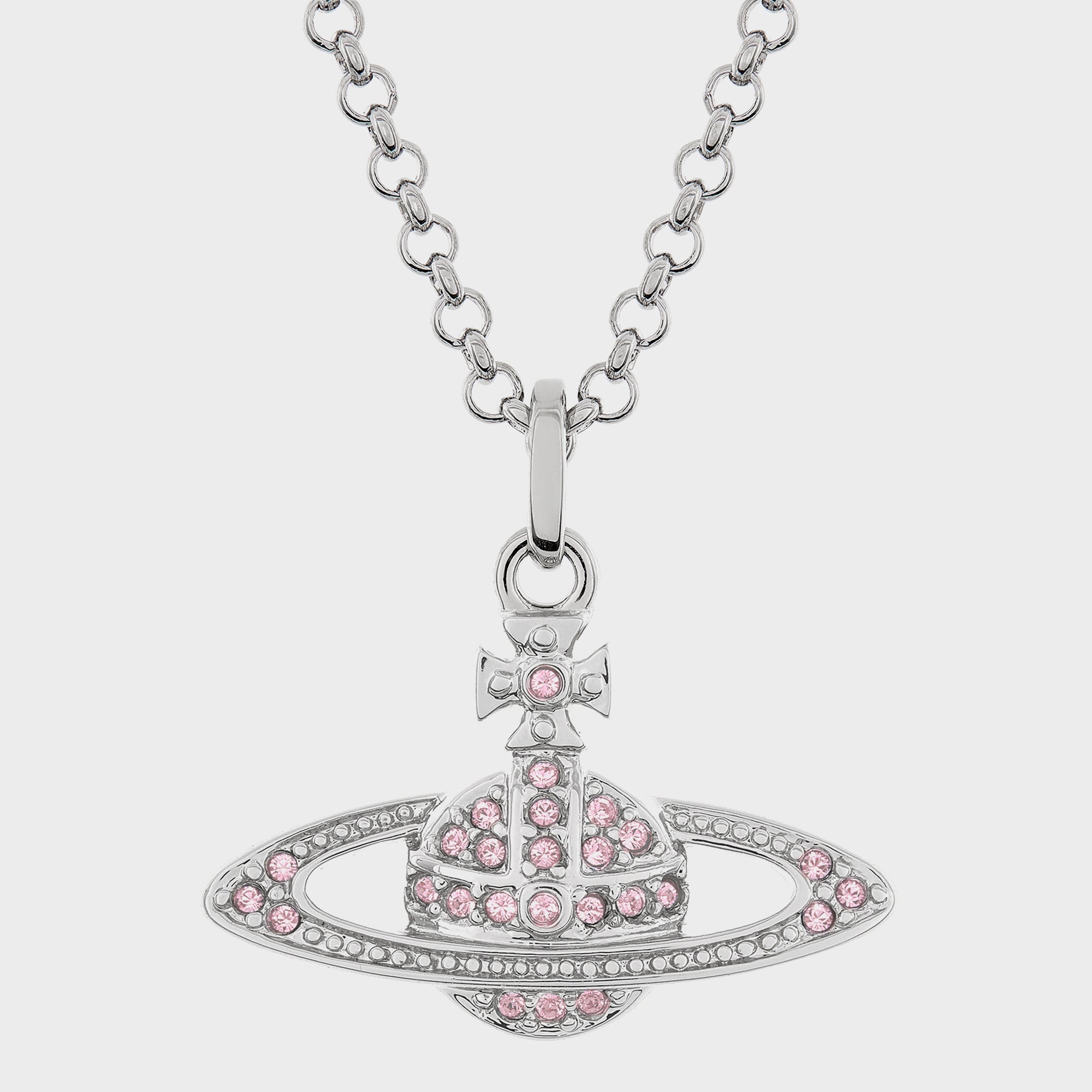 Vivienne Westwood Mini Bas Relief Pendant - Vintage Rose