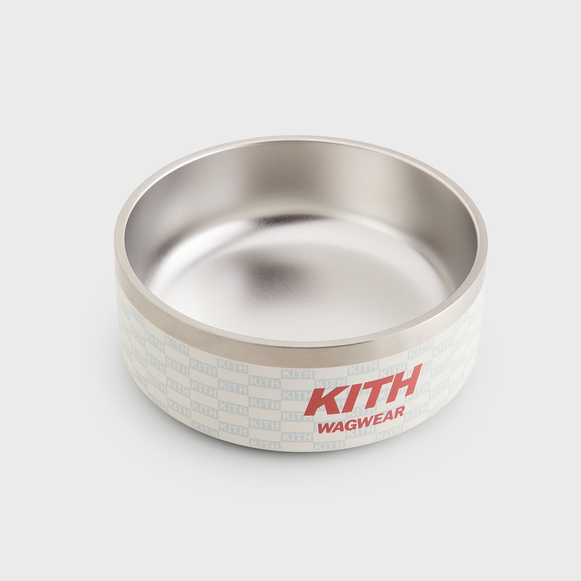 Kith for wagwear Metal Dog Bowl - Sandrift