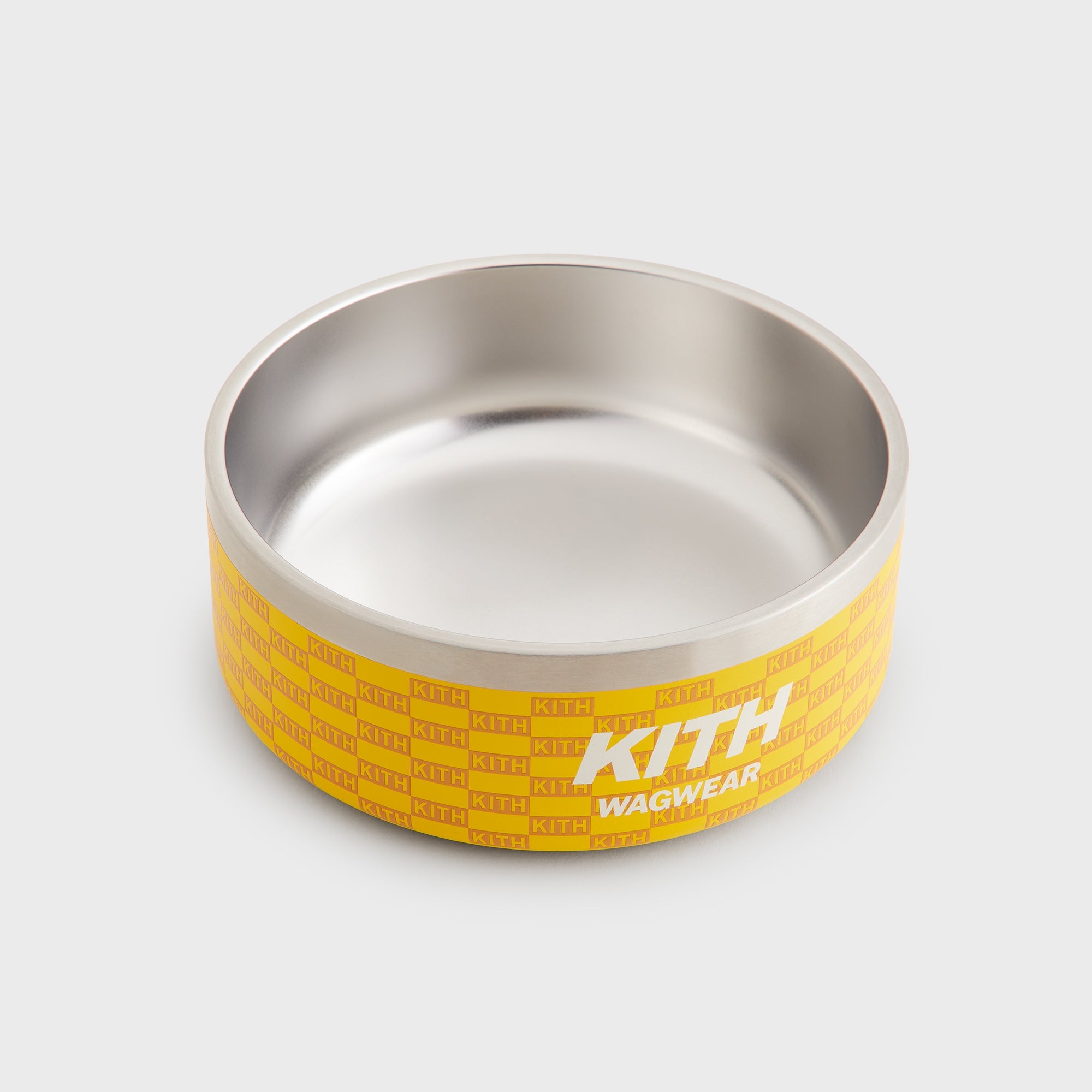Kith x wagwear メタルドッグボウル イエロー Kith for wagwear Metal Dog Bowl - Yellow