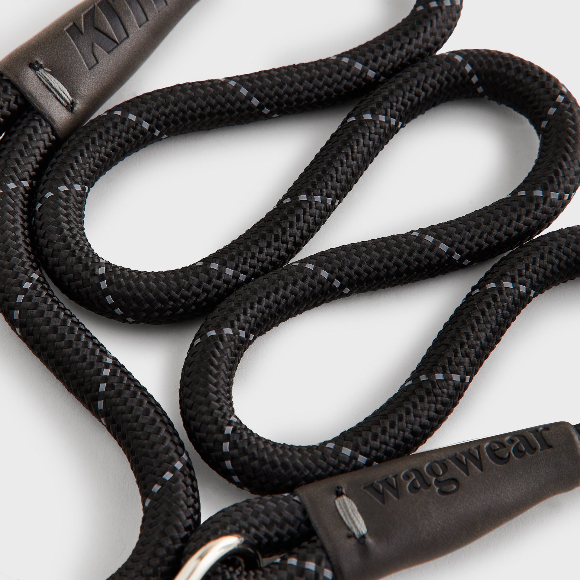Kith for wagwear Rope Leash - Black