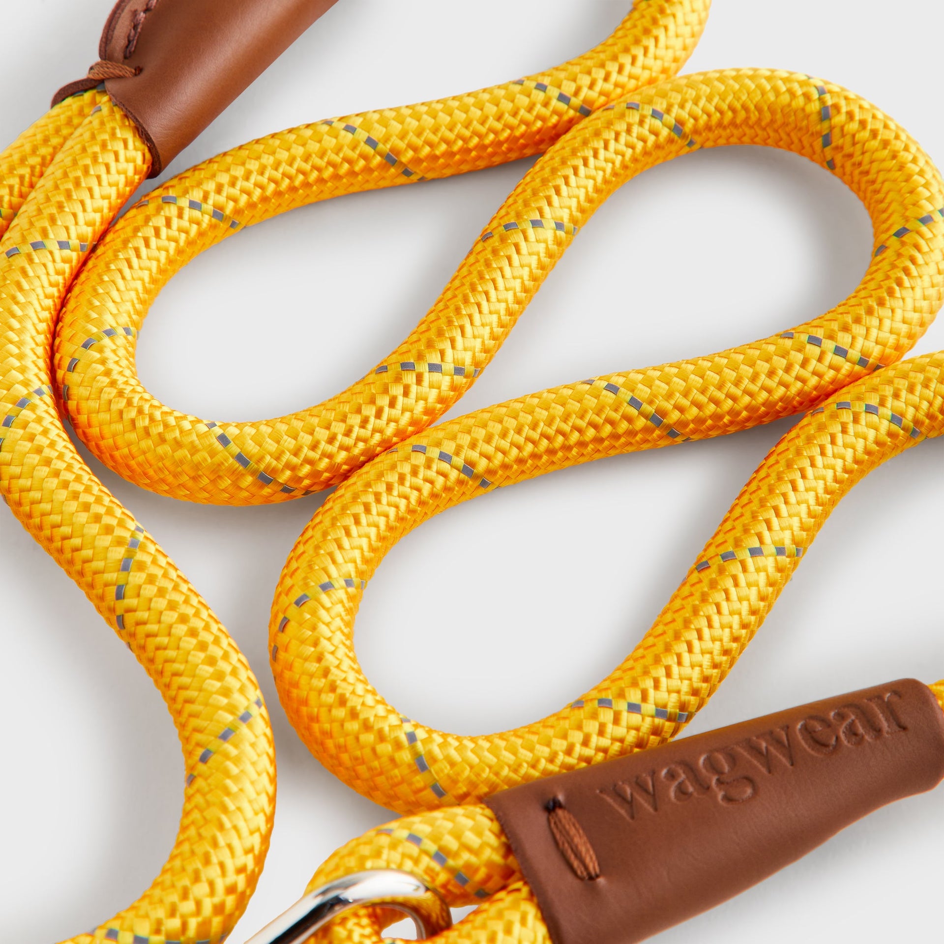 Kith for wagwear Rope Leash - Yellow
