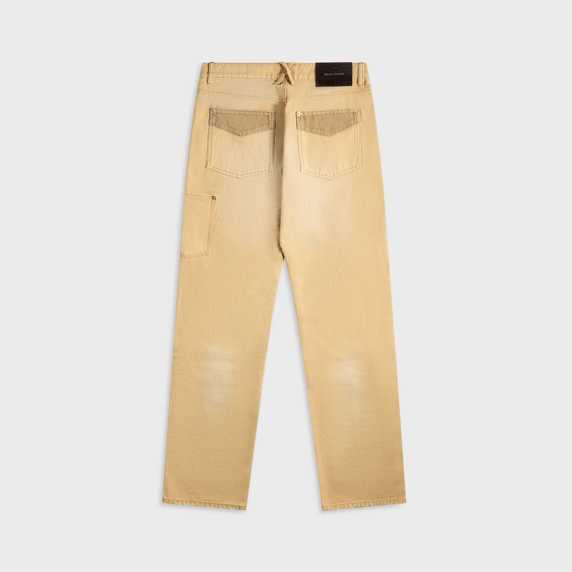 Wales Bonner Sierra Canvas Trouser in Sand / Brown