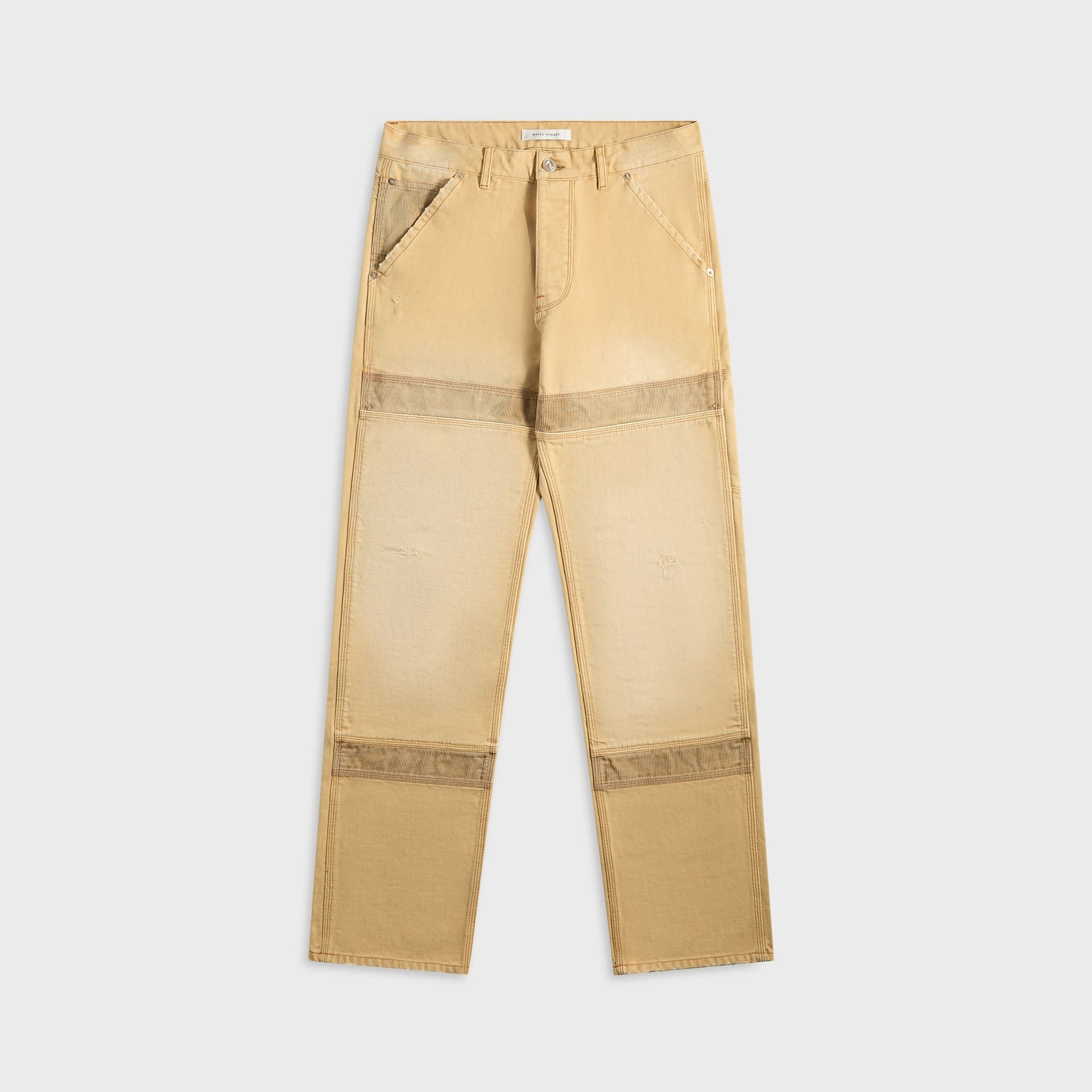 Wales Bonner Sierra Canvas Trouser in Sand / Brown