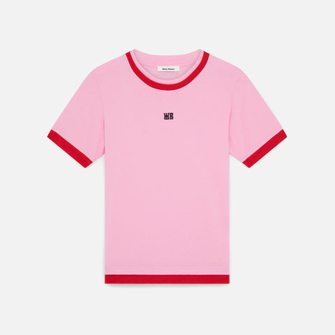 Wales Bonner Horizon Tee - Jersey Pink