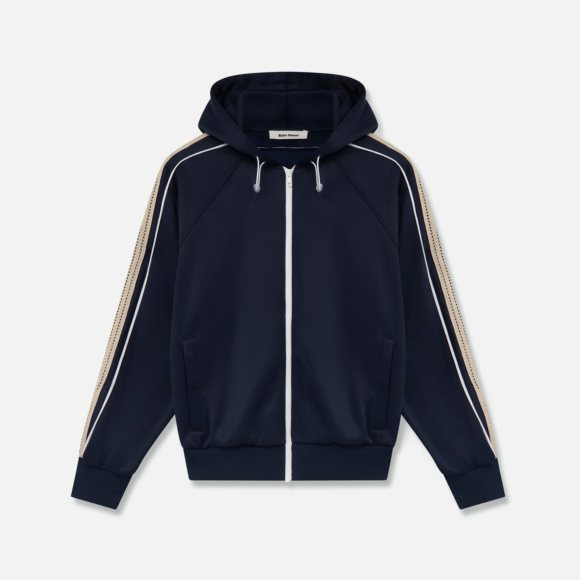 Wales Bonner Mantra Foundation Hoodie - Navy