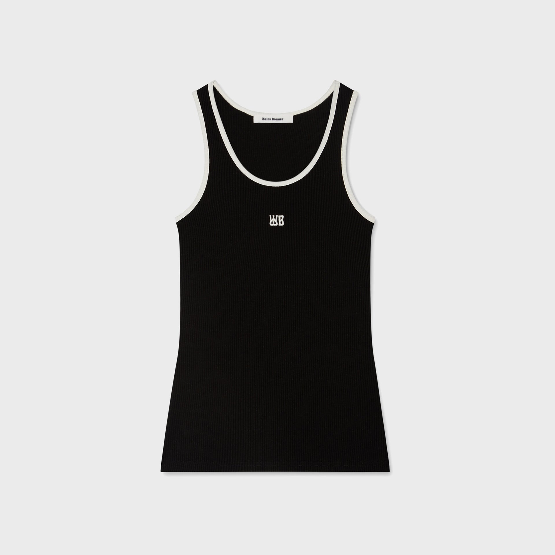 Wales Bonner Sonic Tank Top - Black