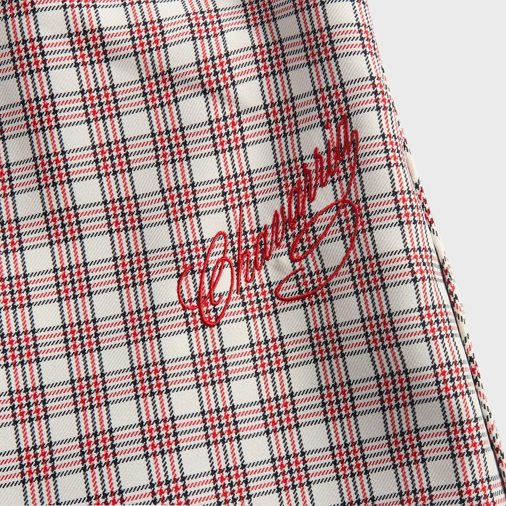 Wily Chavarria Ruff Rider Track Pant - Red / White