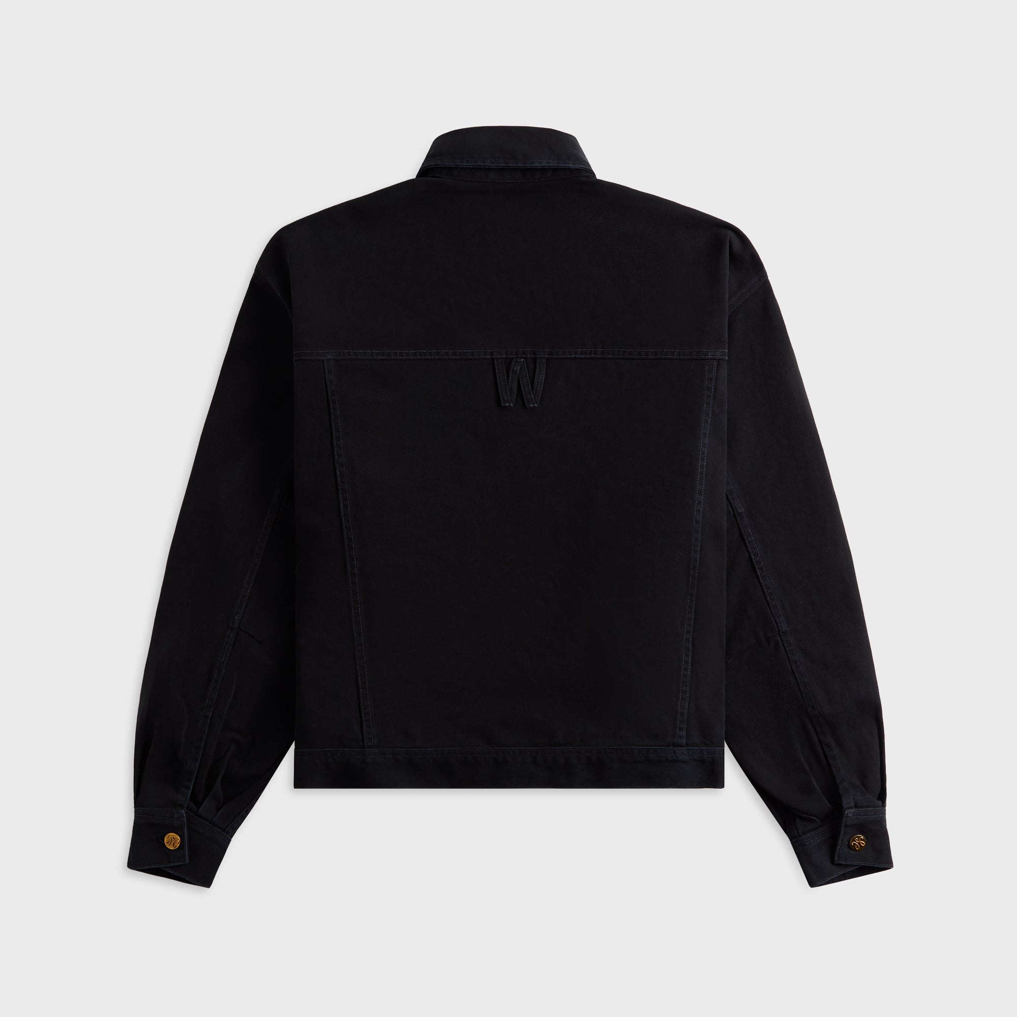 Willy Chavarria Chachi Denim Trucker Jacket - Black – Kith