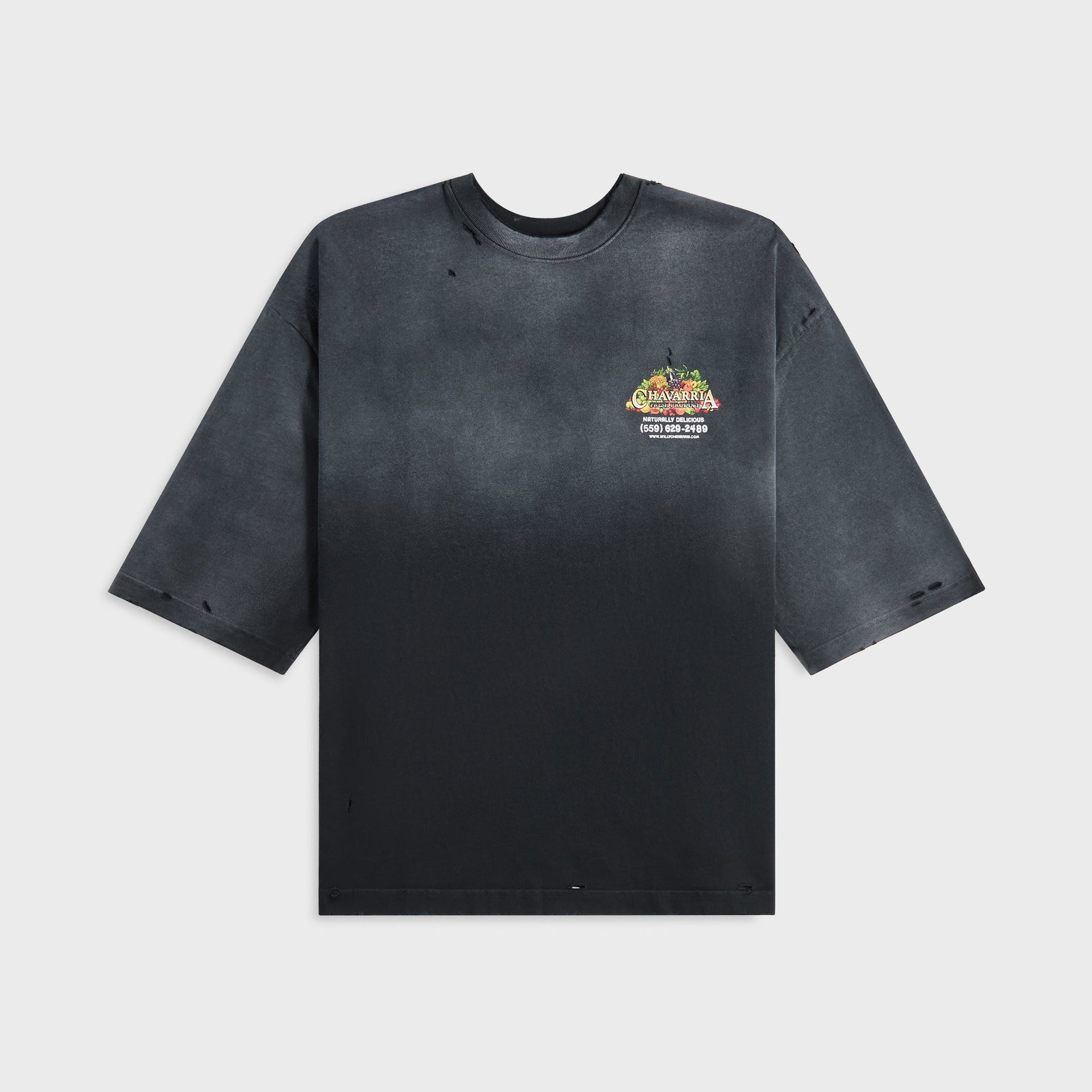 Willy Chavarria Fresh Produce Buffalo Tee - Black