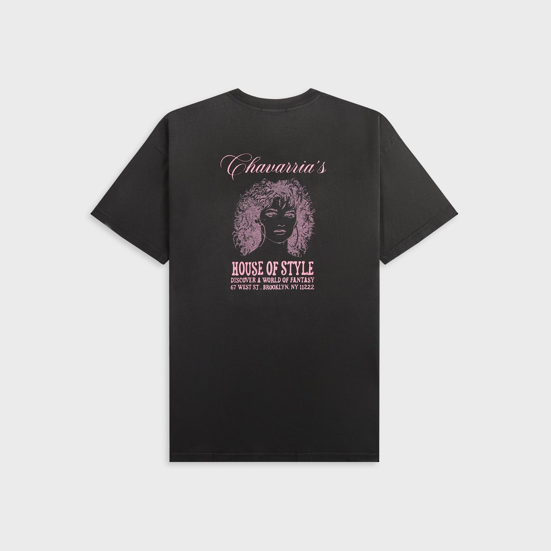 Willy Chavarria House Of Style Easy Tee - Black