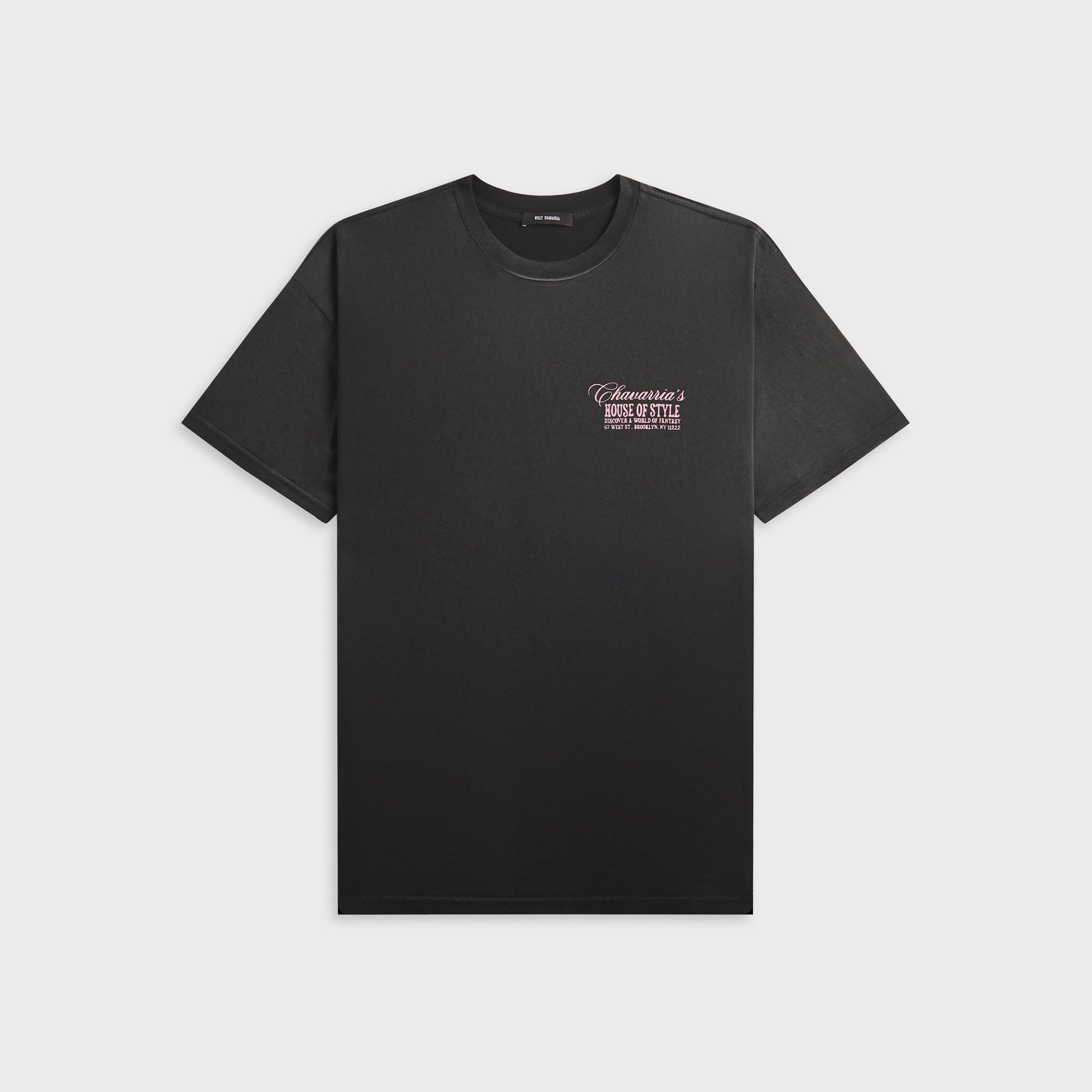 Willy Chavarria House Of Style Easy Tee - Black