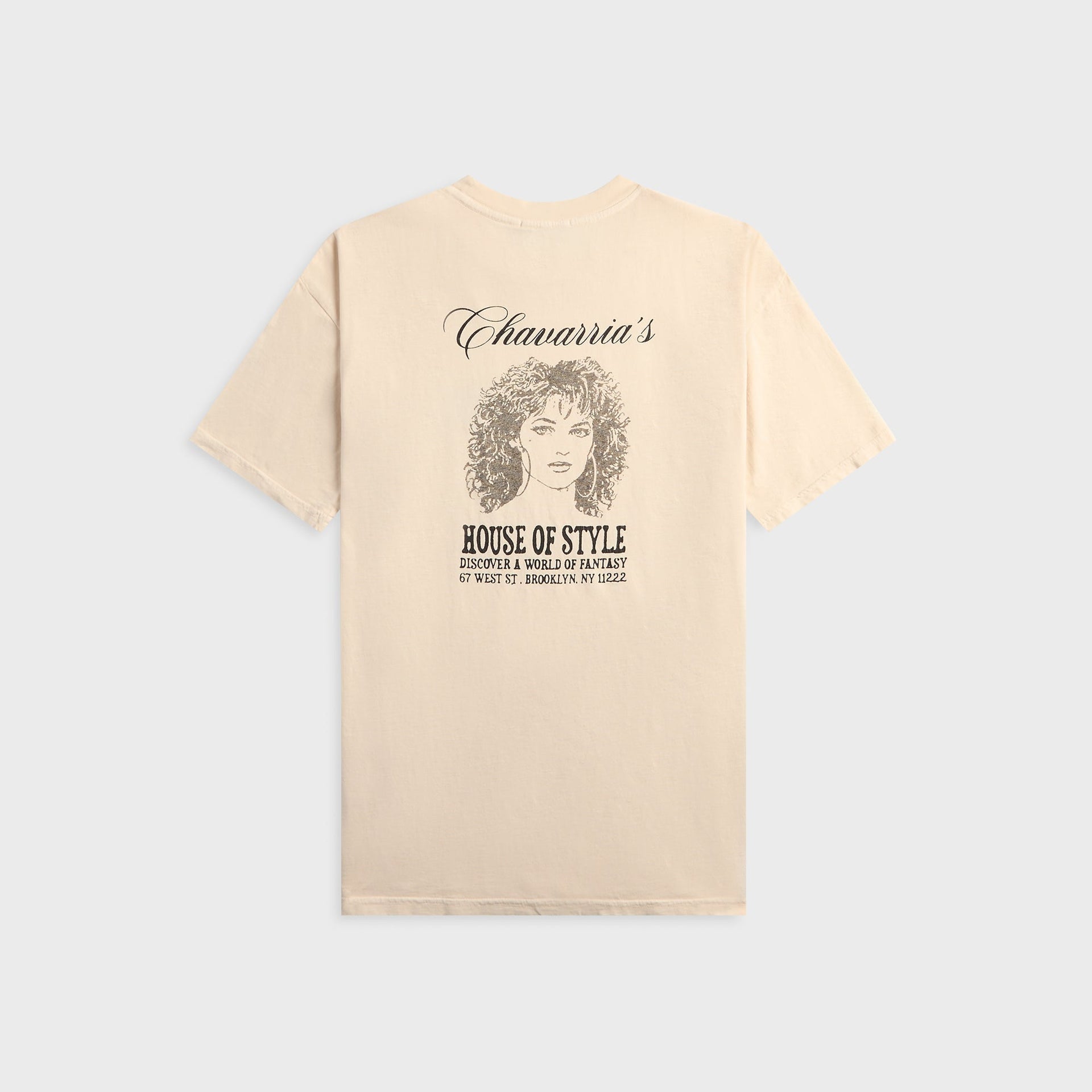 Willy Chavarria House Of Style Easy Tee - Masa