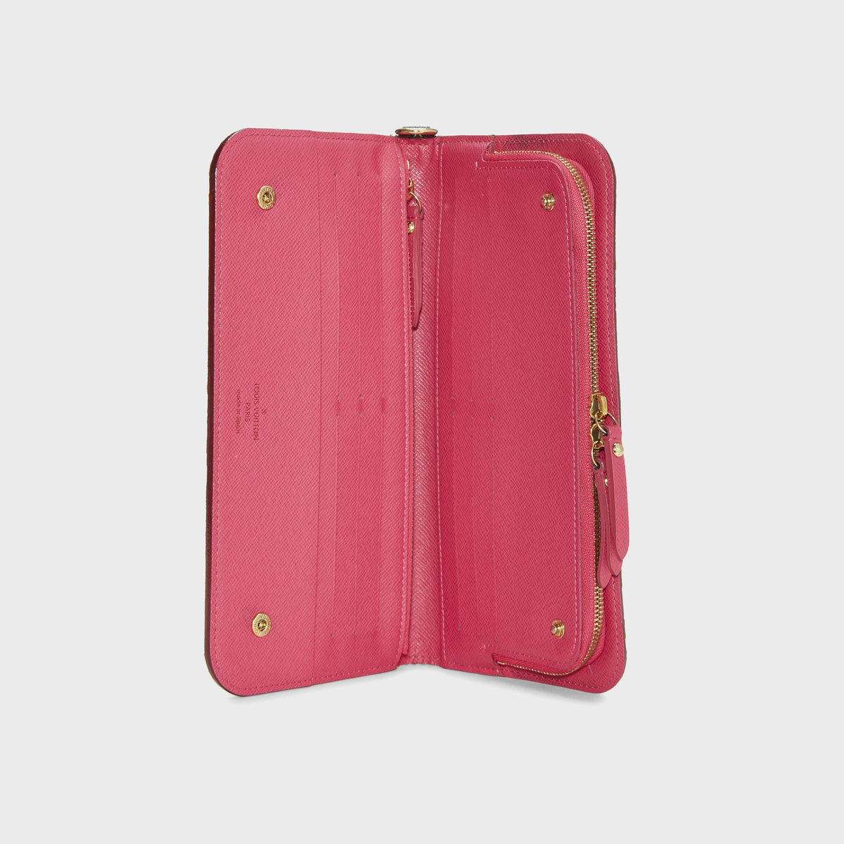 WGACA Louis Vuitton x Takashi Murakami Monogram Zippy Wallet - Black / Multi