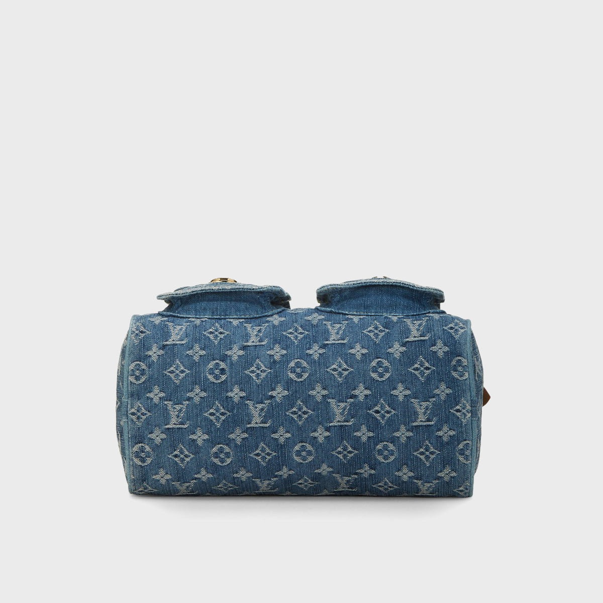 WGACA Louis Vuitton Monogram Denim Neo Speedy Bag - Blue