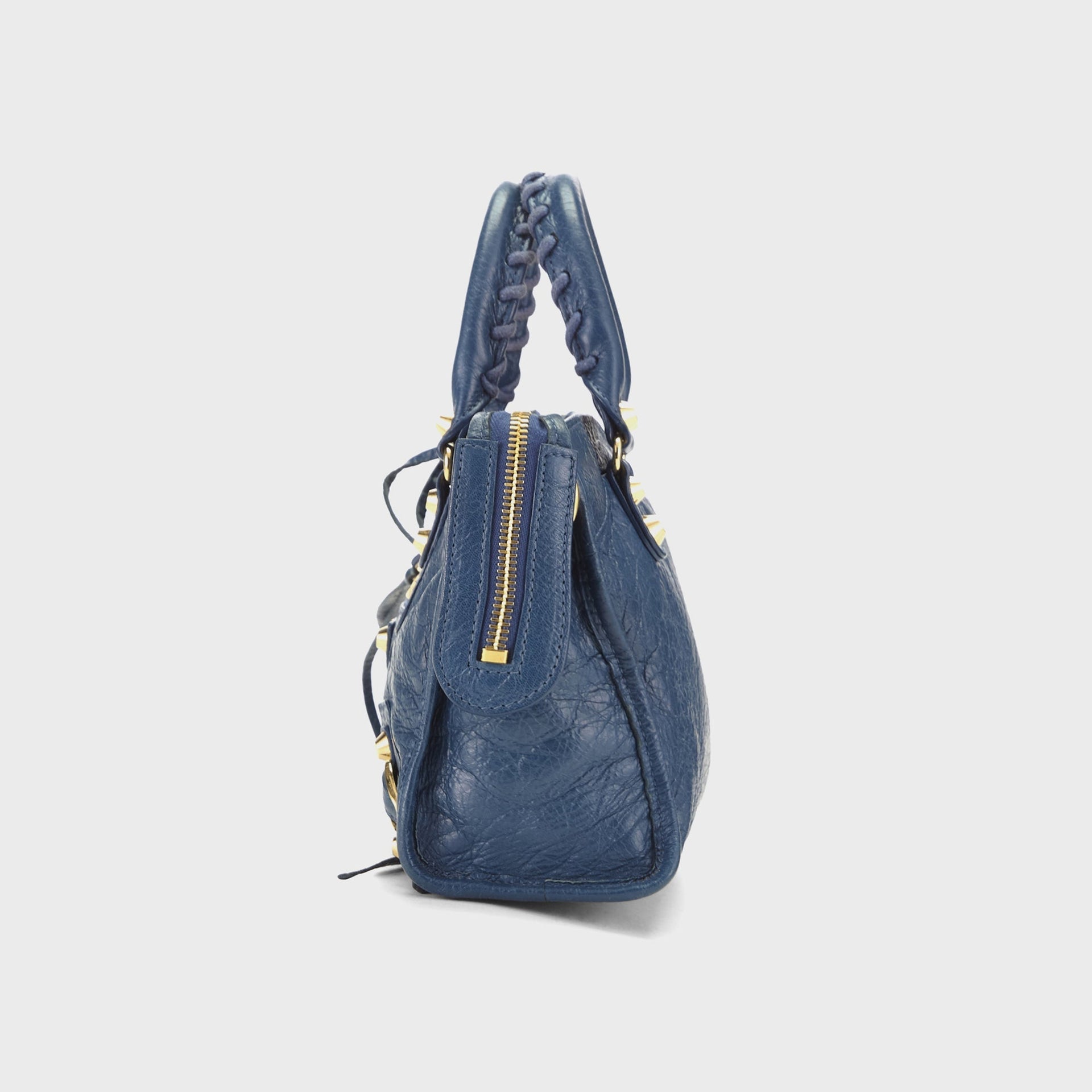 WGACA Balenciaga Agneau Classic City Bag Mini - Blue