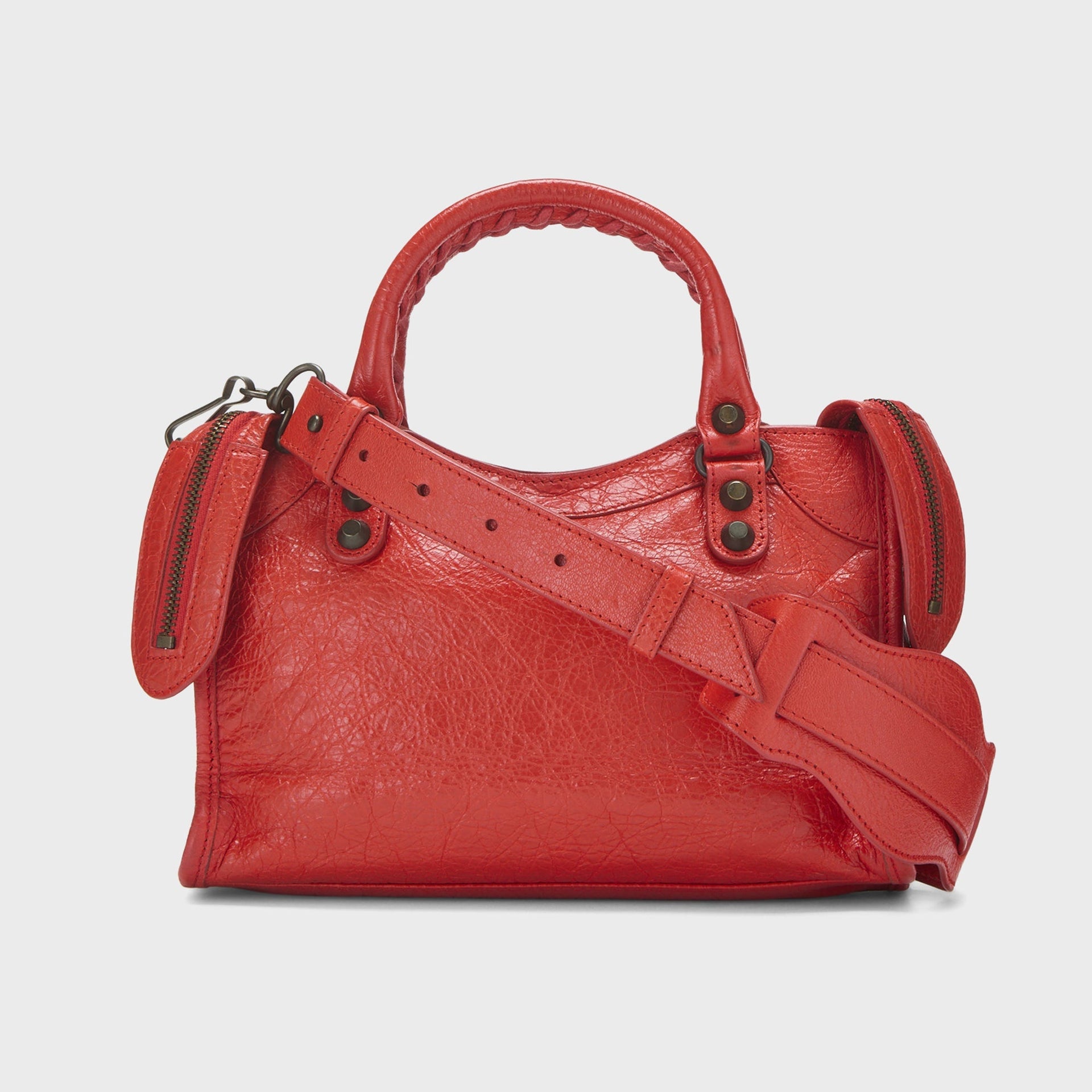 WGACA Balenciaga Agneau Classic City Mini Bag - Pop Orange