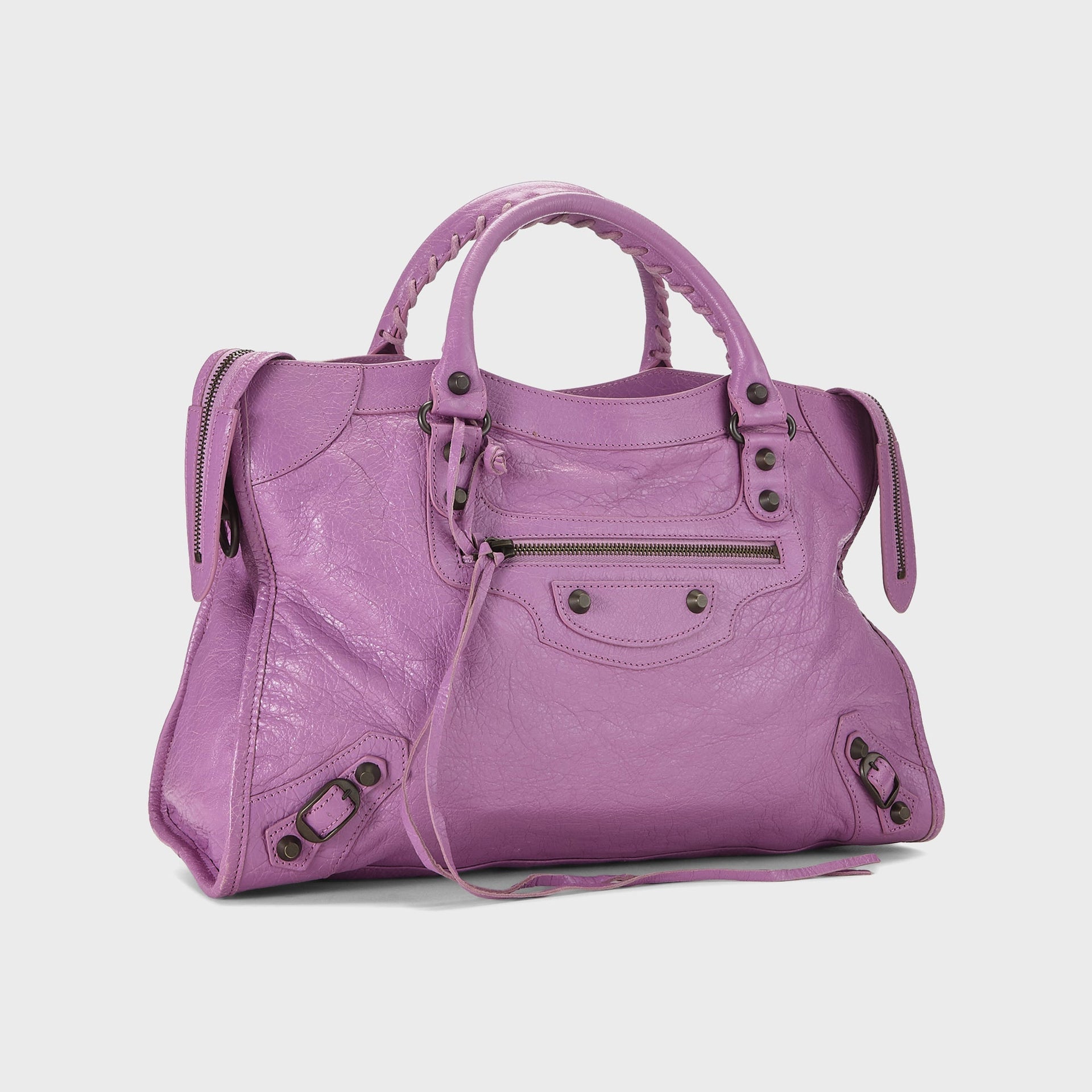 WGACA Balenciaga Agneau Classic City Bag - Pink