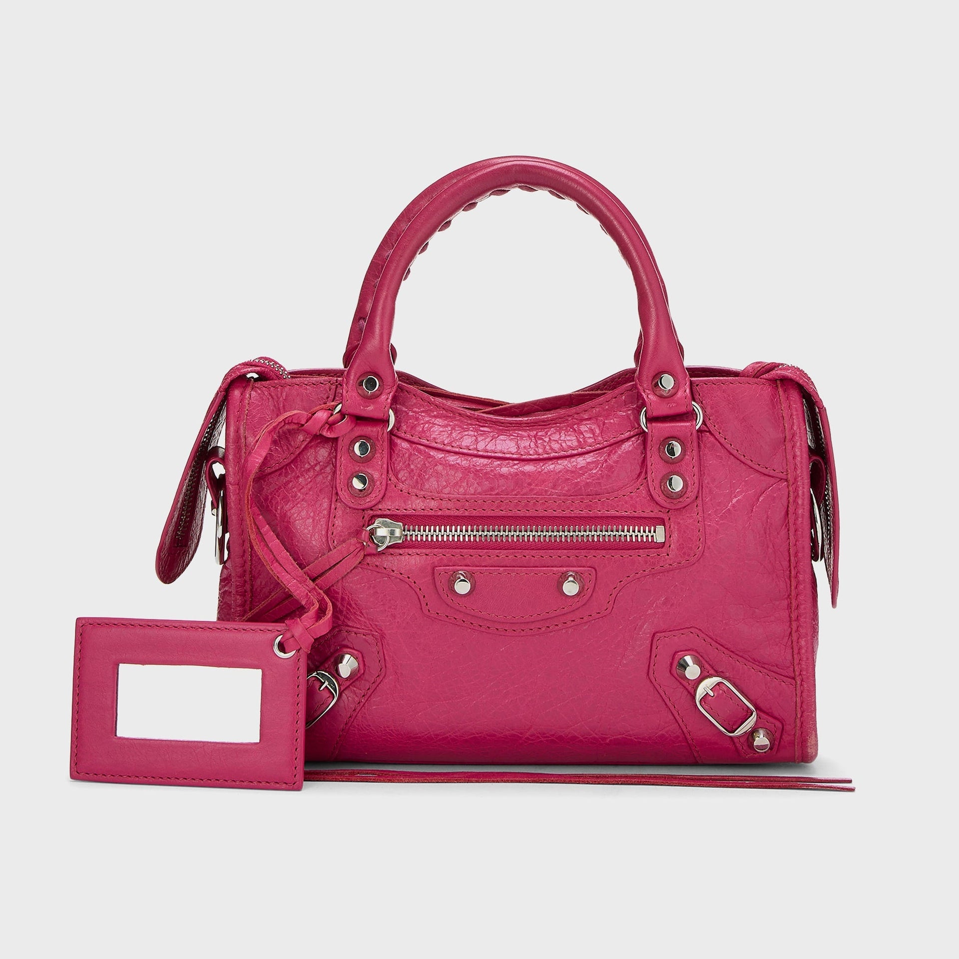 WGACA Balenciaga Agneau Classic City Bag - Pink