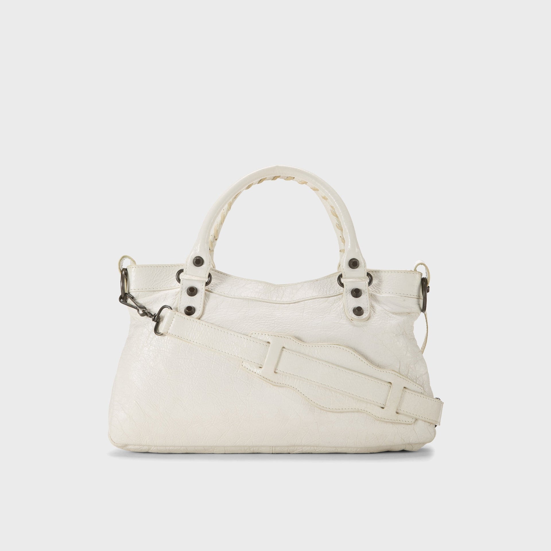 WGACA Balenciaga Agneau Classic First Bag - White