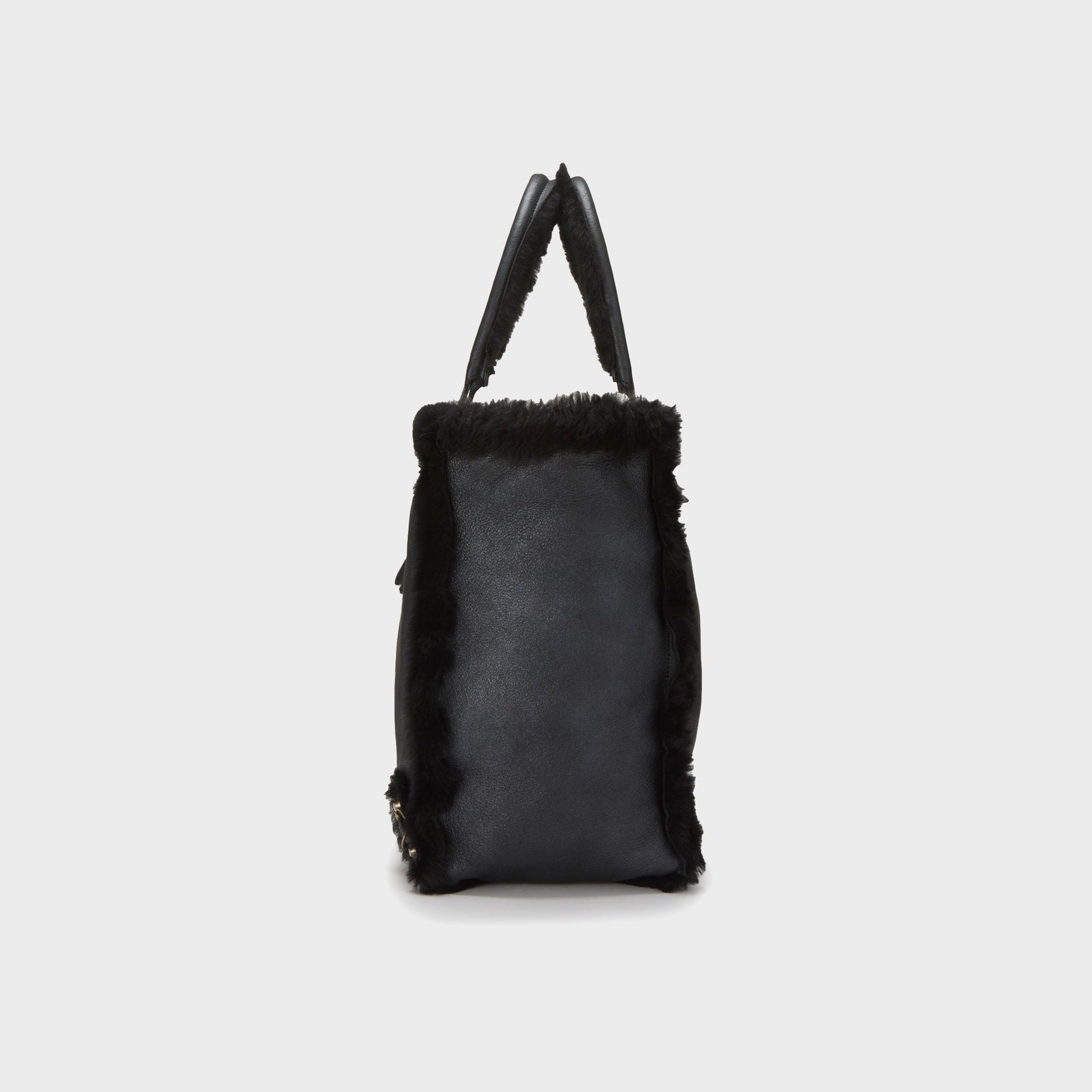 WGACA Balenciaga Shearling Papier A4 Large - Black