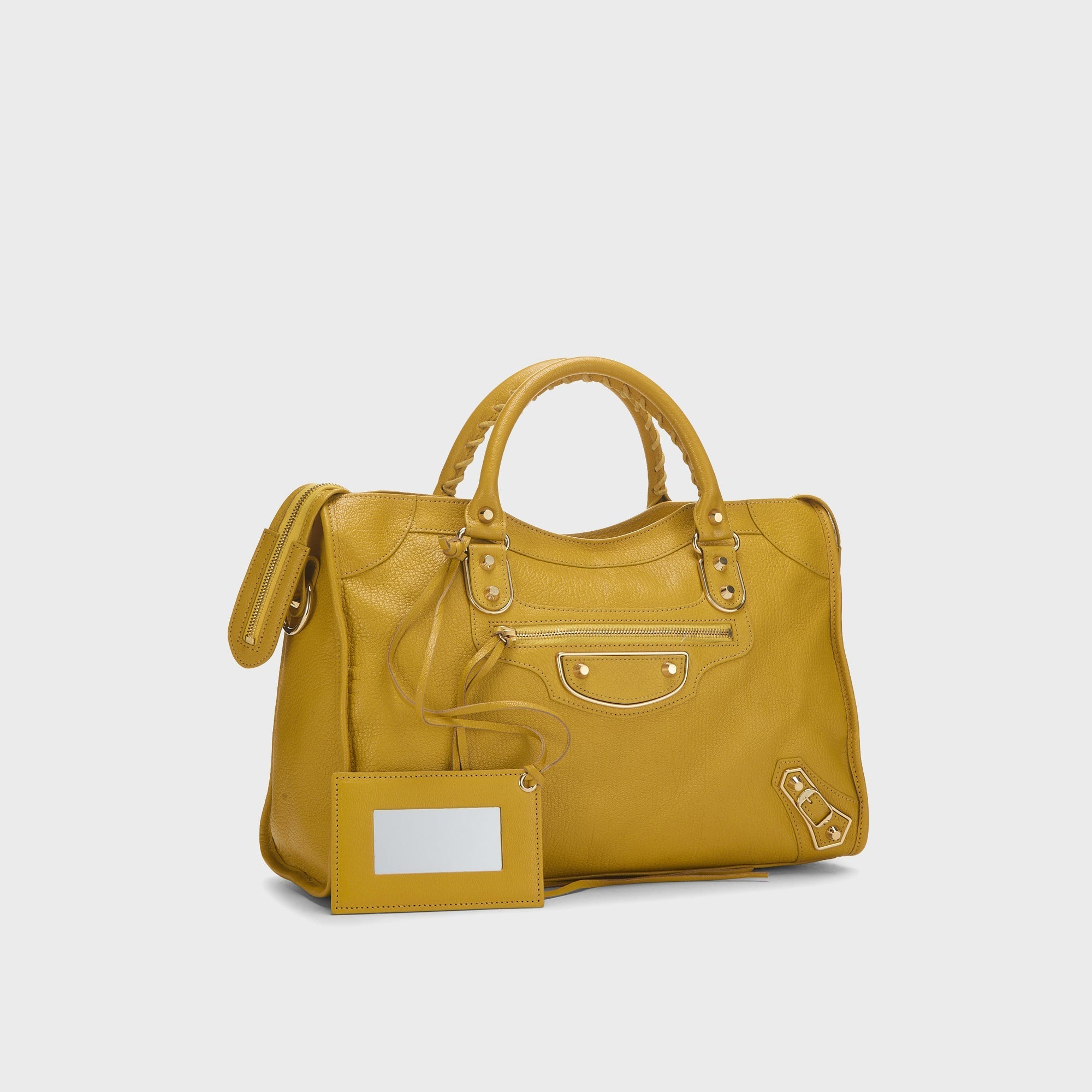 WGACA Balenciaga Chevre Metallic Edge Classic City Bag - Yellow – Kith