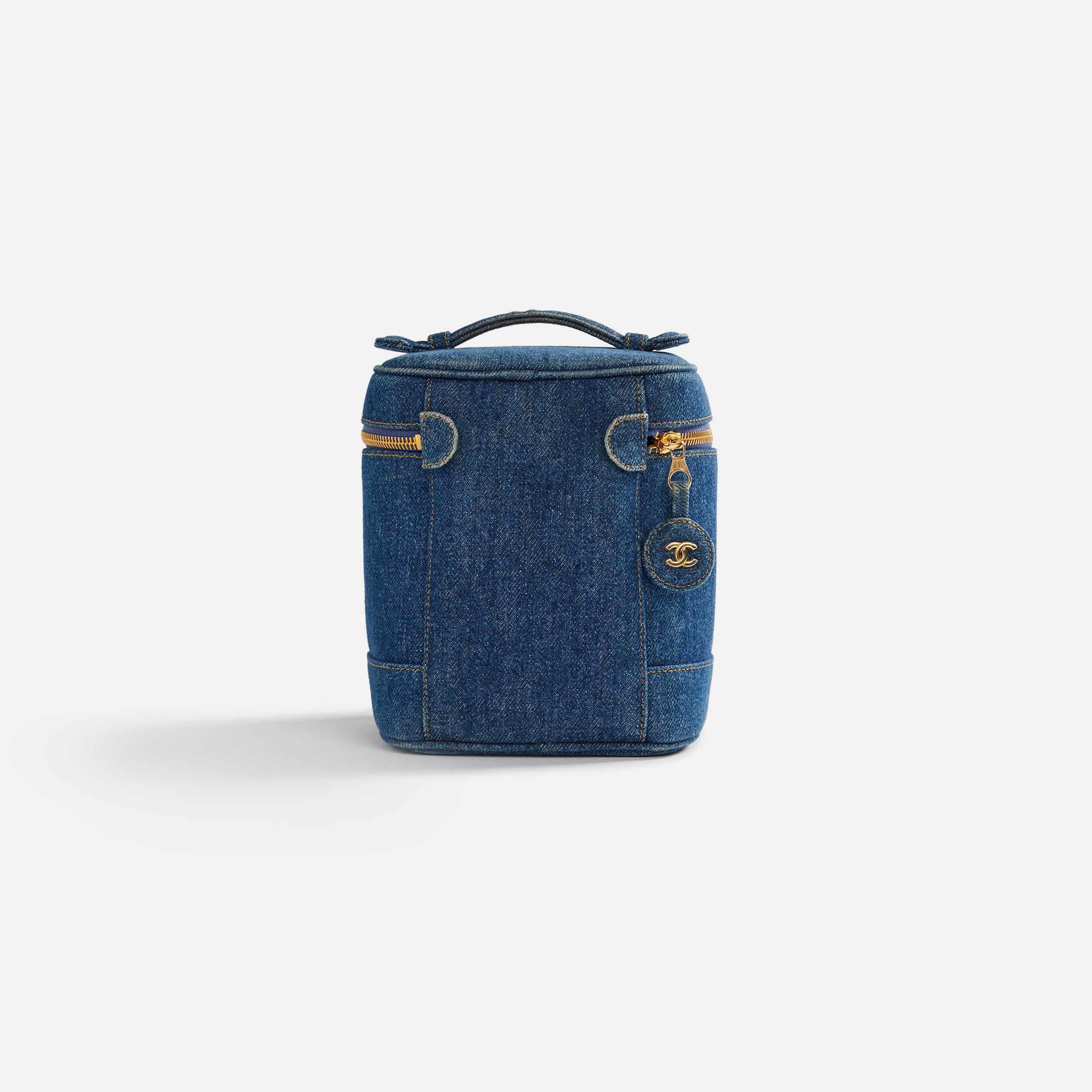 WGACA Chanel Denim Vanity - Blue – Kith