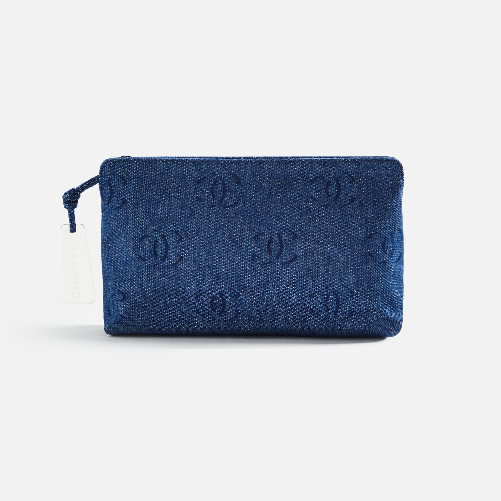 Chanel denim online pouch