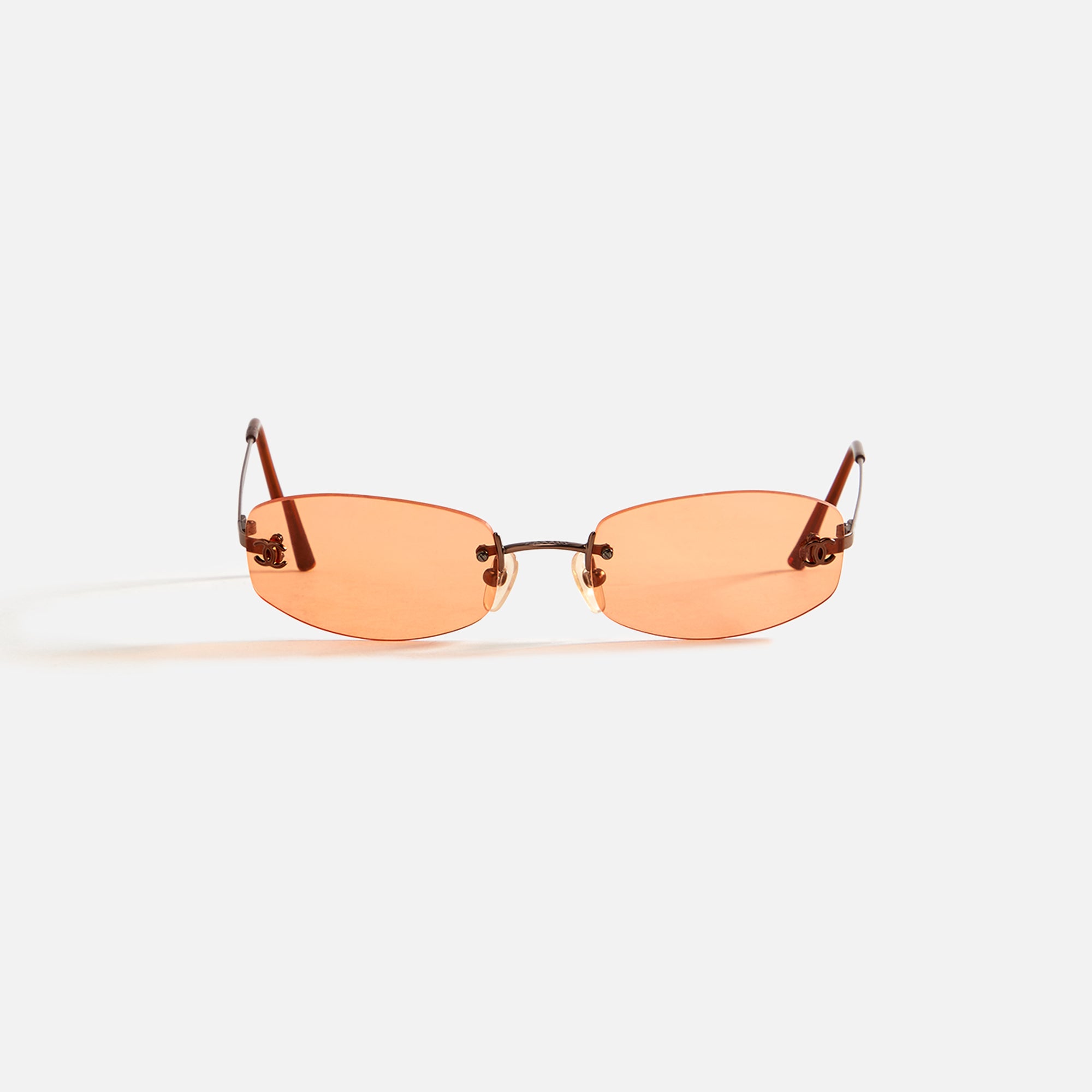 WGACA Chanel 4002 Sunglasses Orange Kith