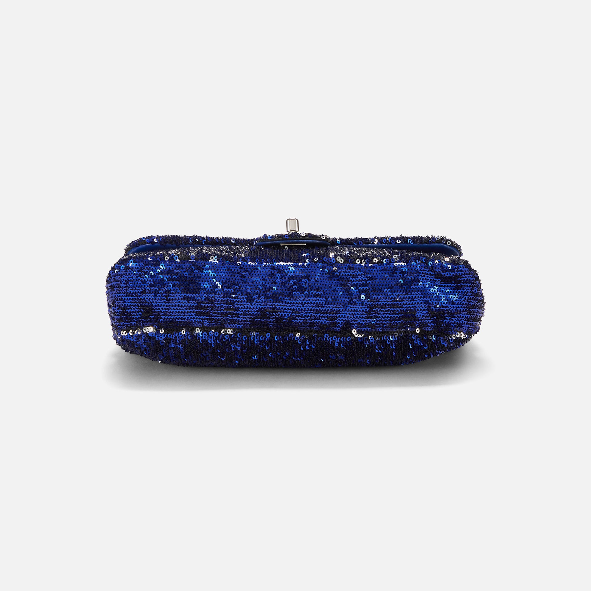 WGACA Chanel Sequin Half Flap 10" - Blue