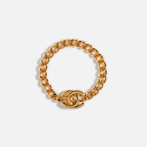 WGACA x Chanel Turnlock Bracelet - Gold