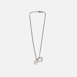 Necklace - Metal & strass, gold, black, dark gold, crystal — Fashion