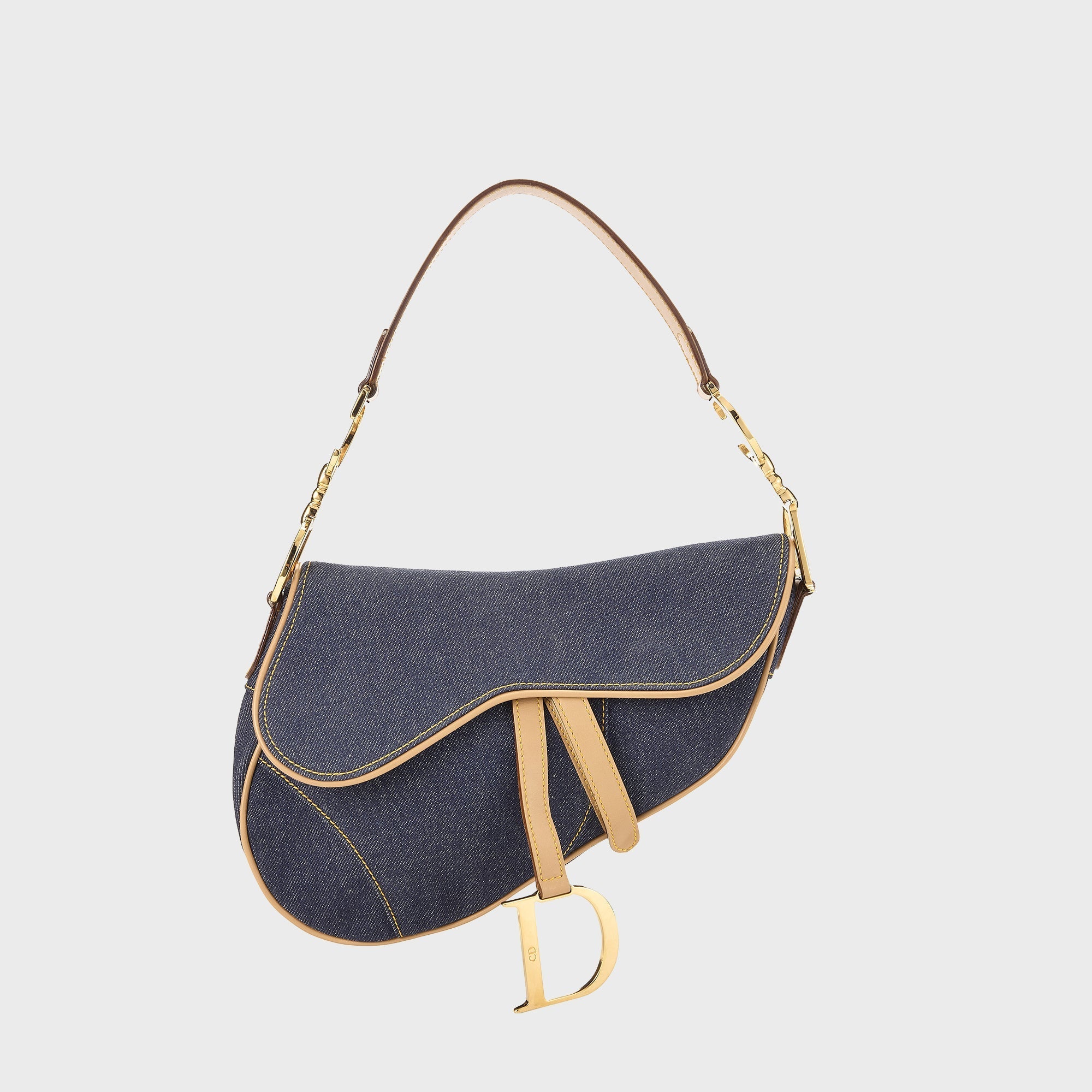 WGACA Dior Denim Saddle Bag - Navy – Kith