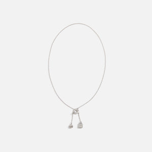 WGACA Dior Charm Necklace - Silver
