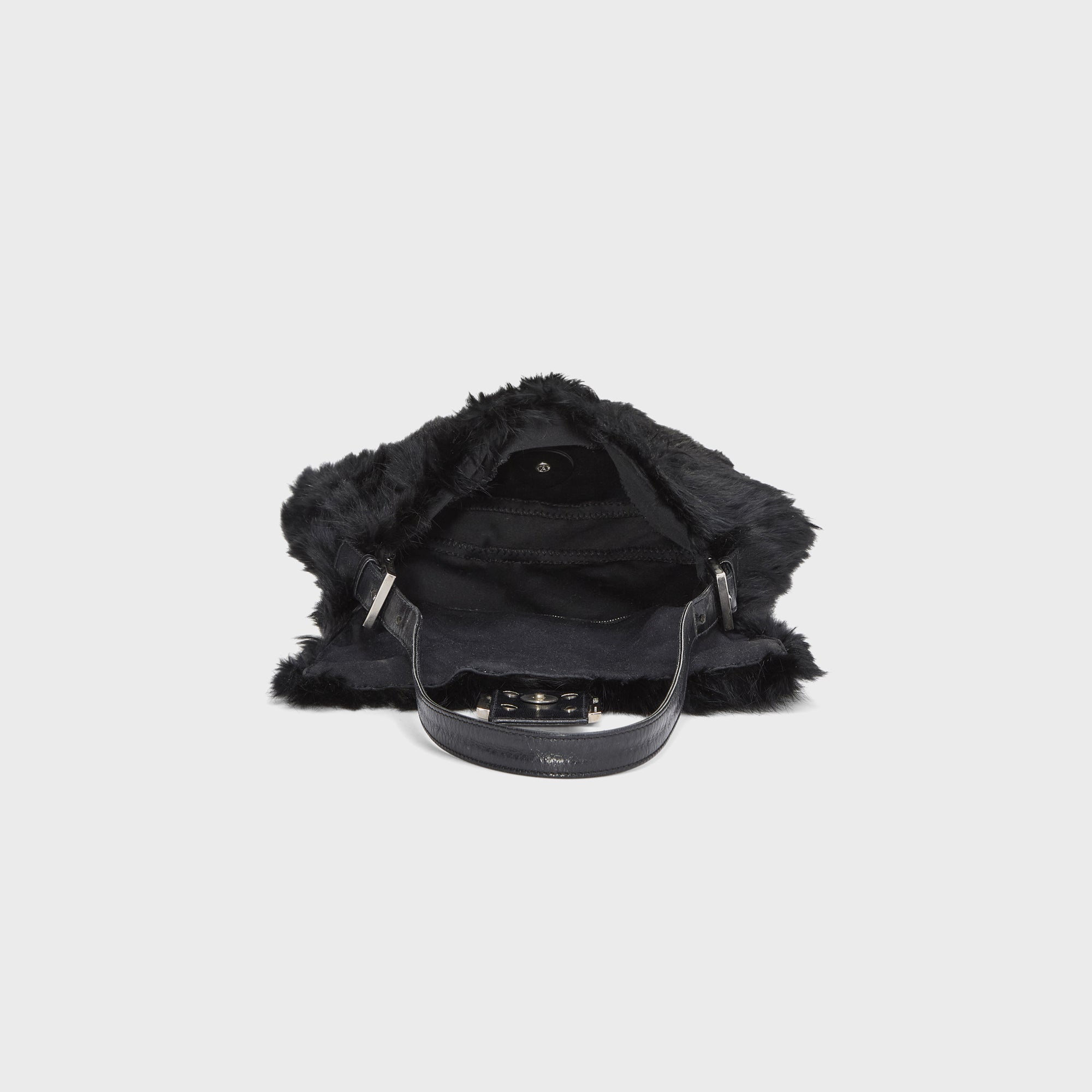 WGACA Fendi Fur Baguette - Black – Kith