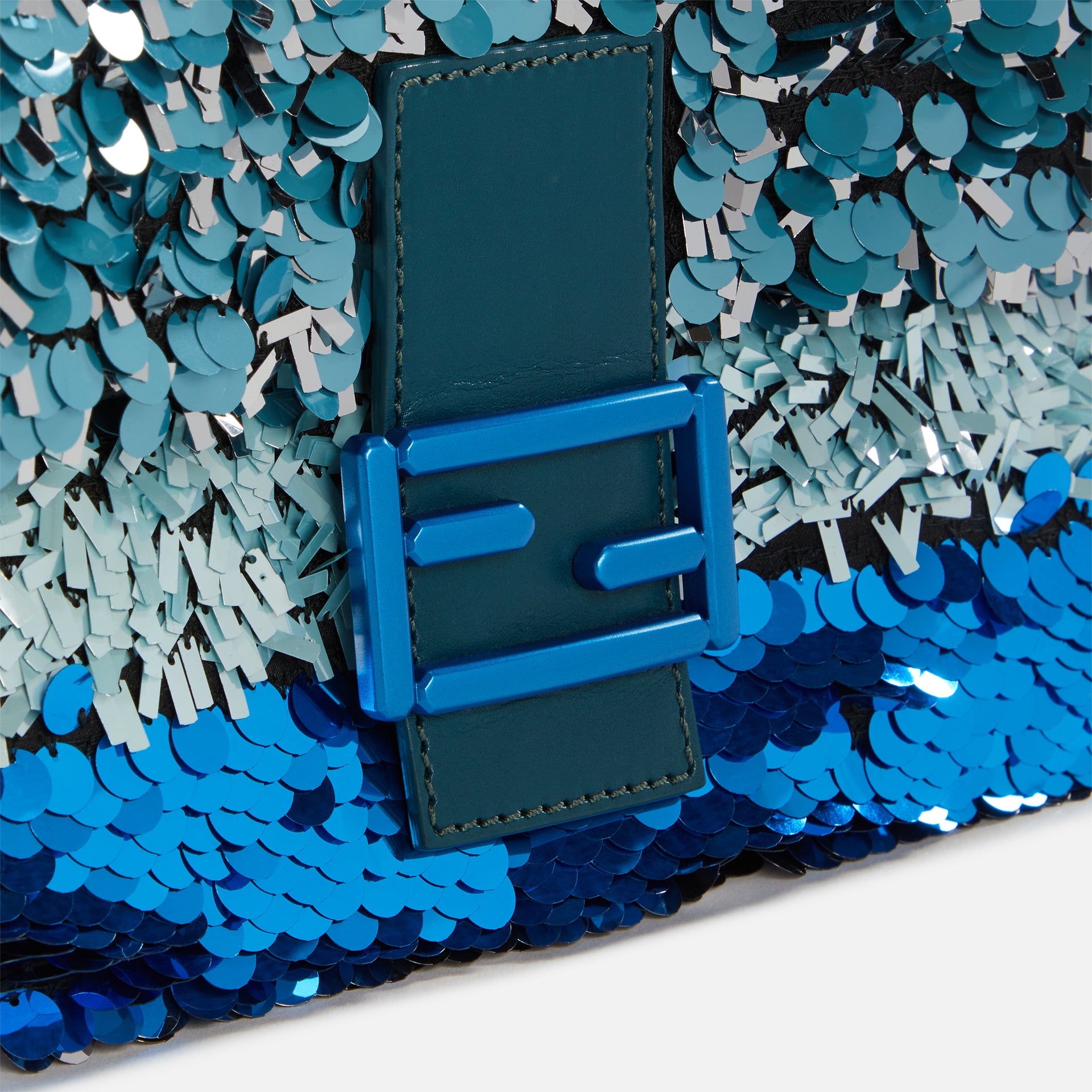 WGACA Fendi Sequin Baguette - Blue