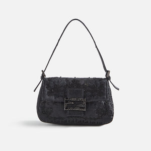 WGACA Fendi Embellished Mamma Mini Bag - Black