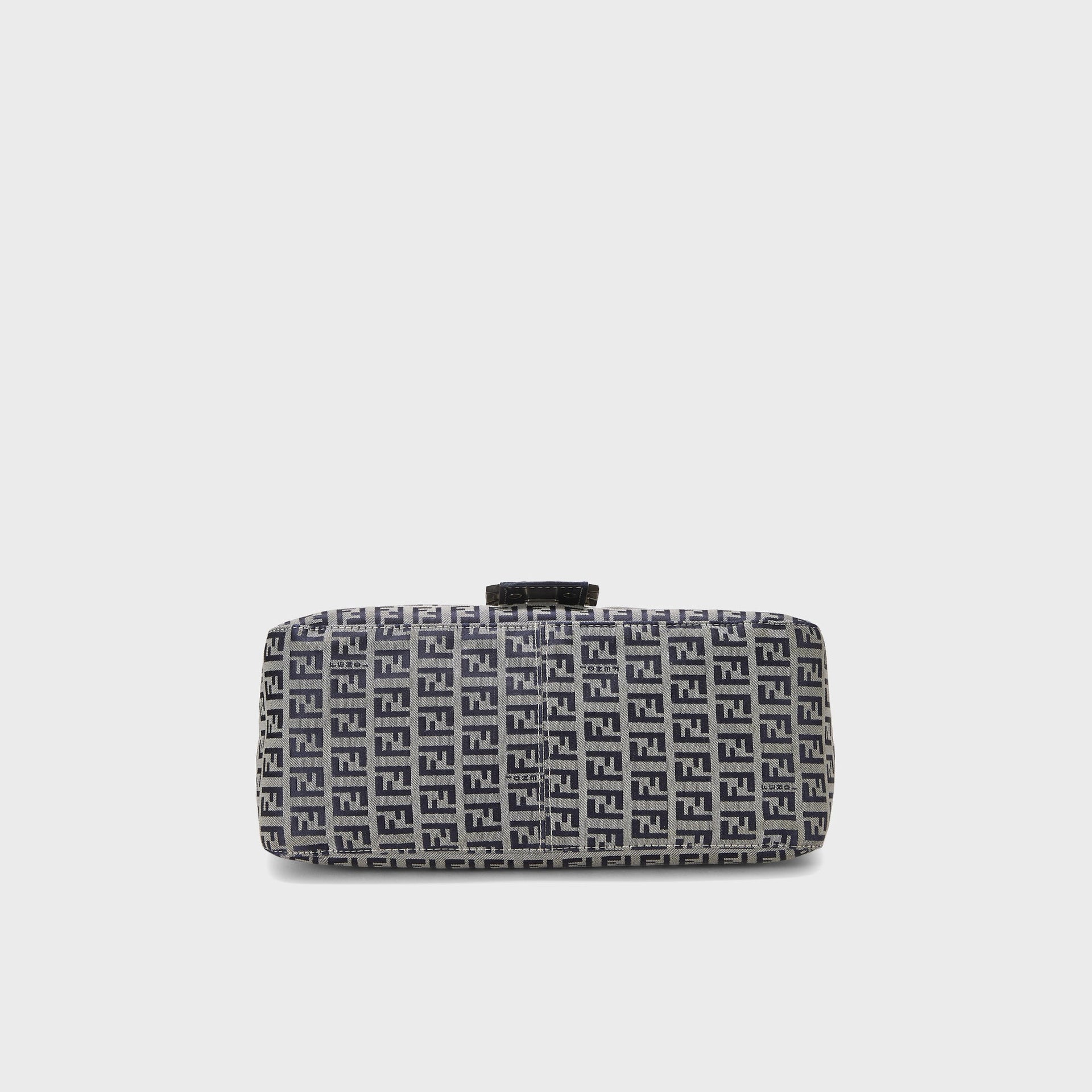 WGACA Fendi Zucchino Mamma Shoulder Bag - Navy
