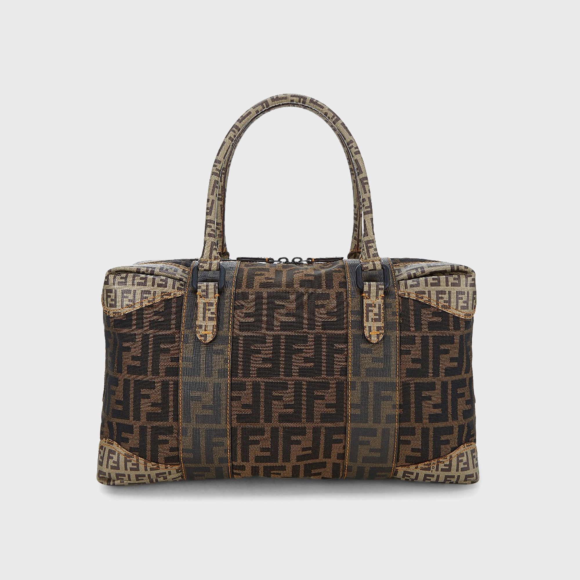 SEVEN DESIGNERS IN MONOGRAM / F．Baudot WGACA Fendi B Mix Boston Large - Brown – Kith