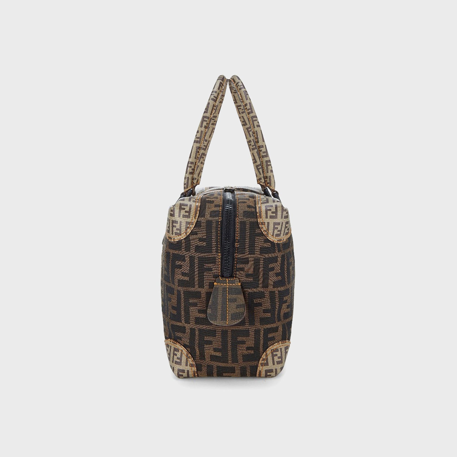 WGACA Fendi B Mix Boston Large - Brown