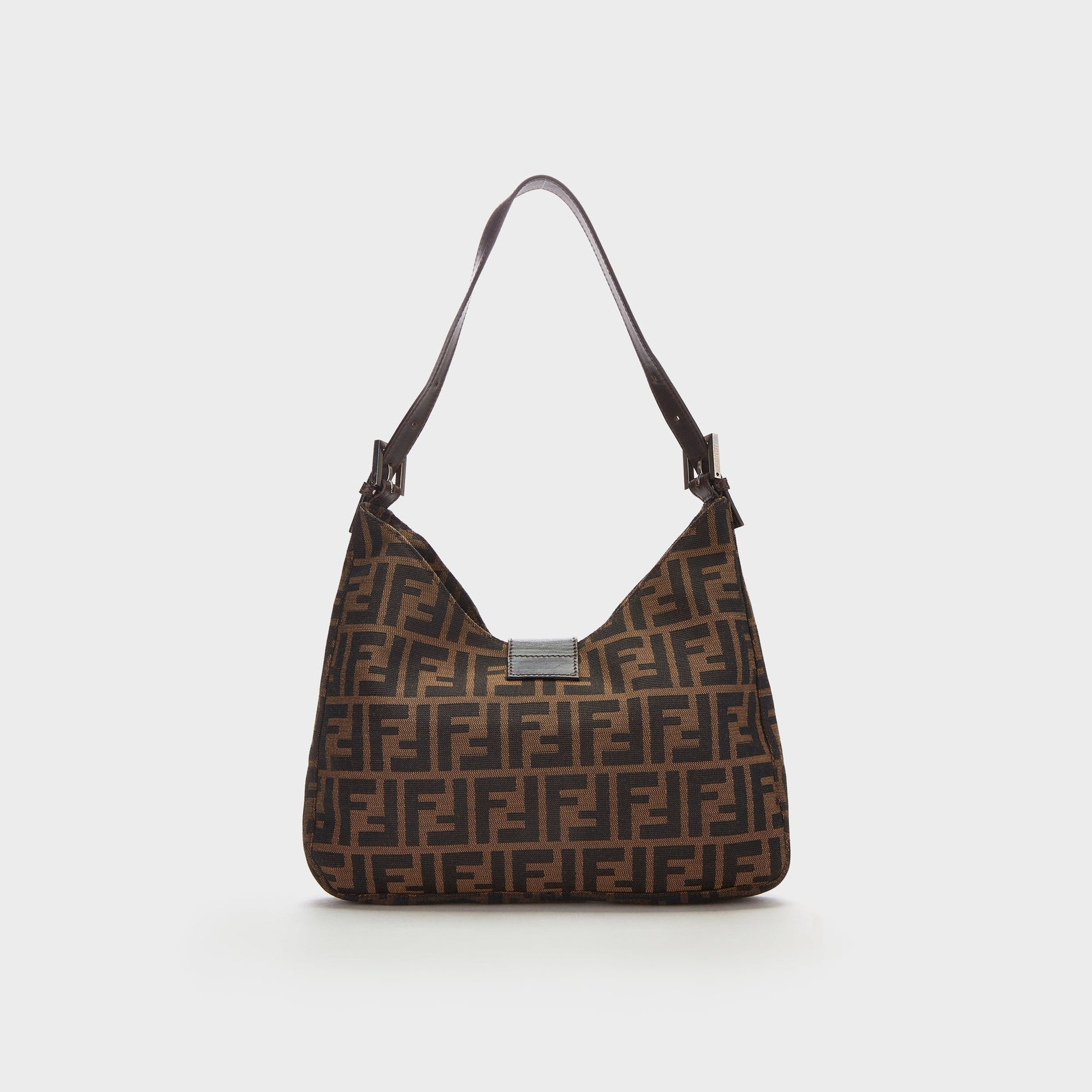 WGACA Fendi Zucca Shoulder - Brown
