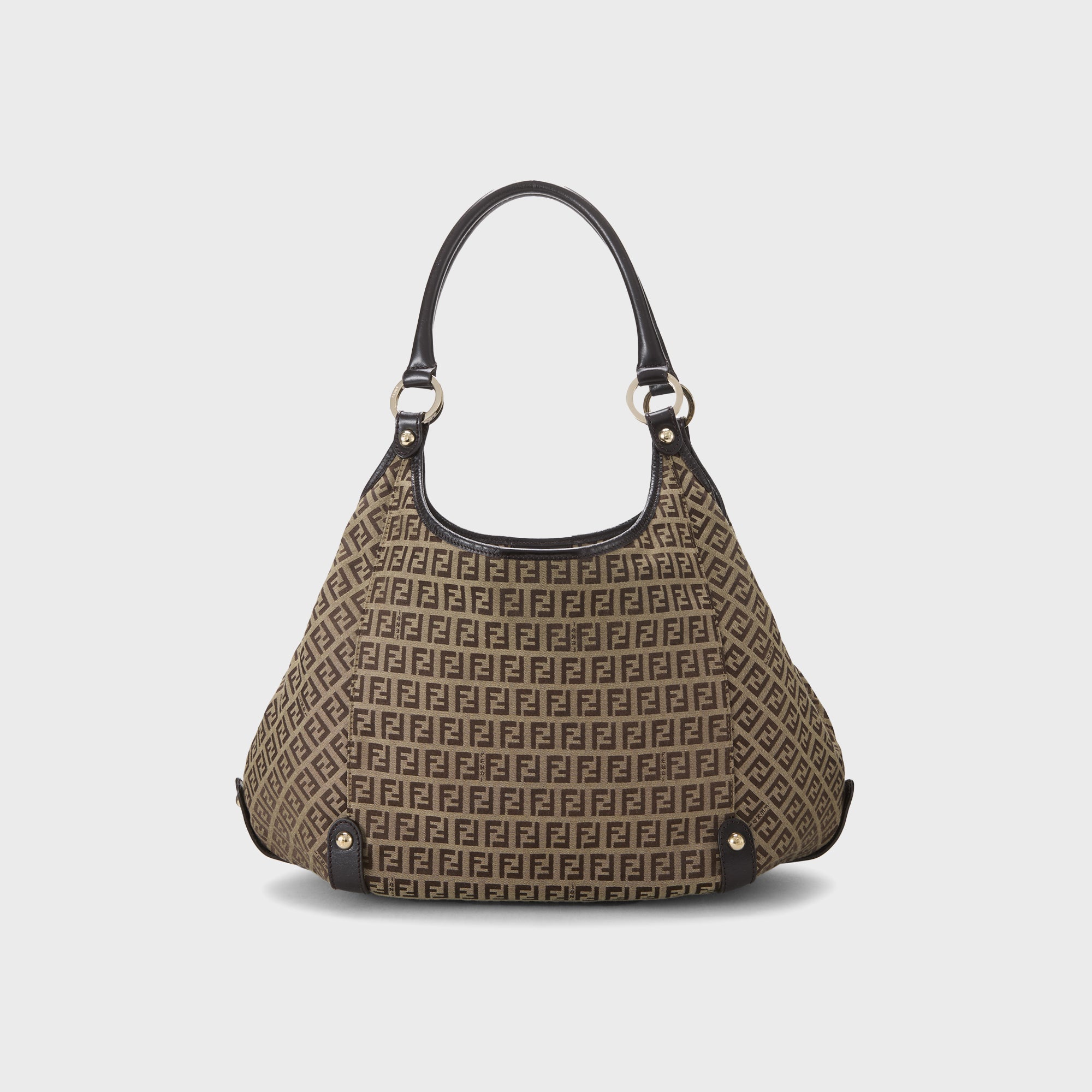 WGACA Fendi Zucca Nylon Canvas Shoulder Bag - Brown – Kith