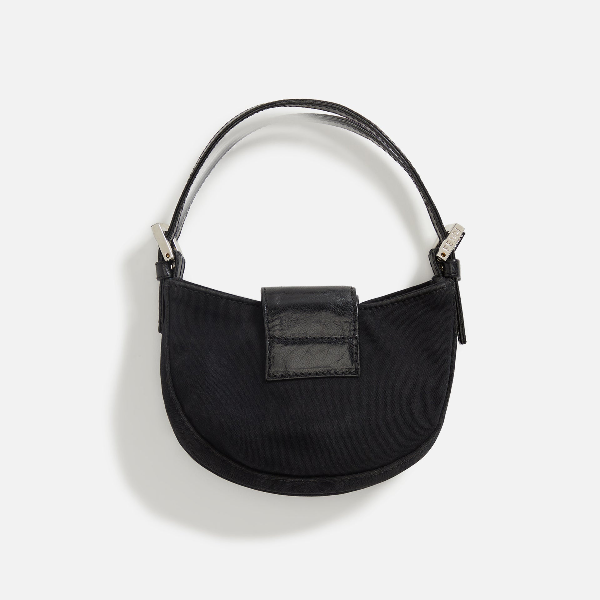 WGACA Fendi Jersey Mini Croissant - Black