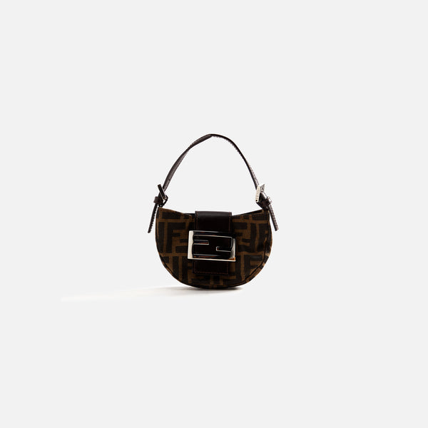 What Goes Around Comes Around Fendi Brown Zucca Grande Bag