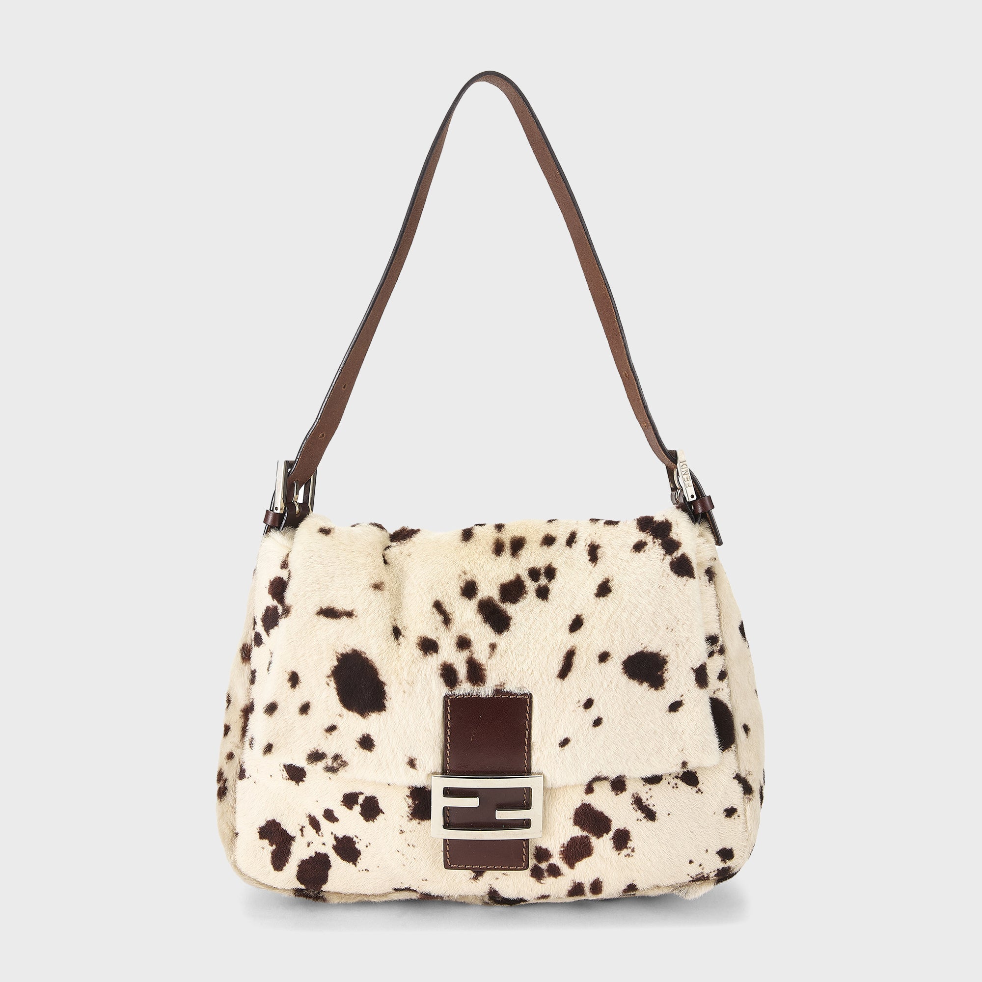 WGACA Fendi Cow Print Mamma Baguette - Ivory – Kith