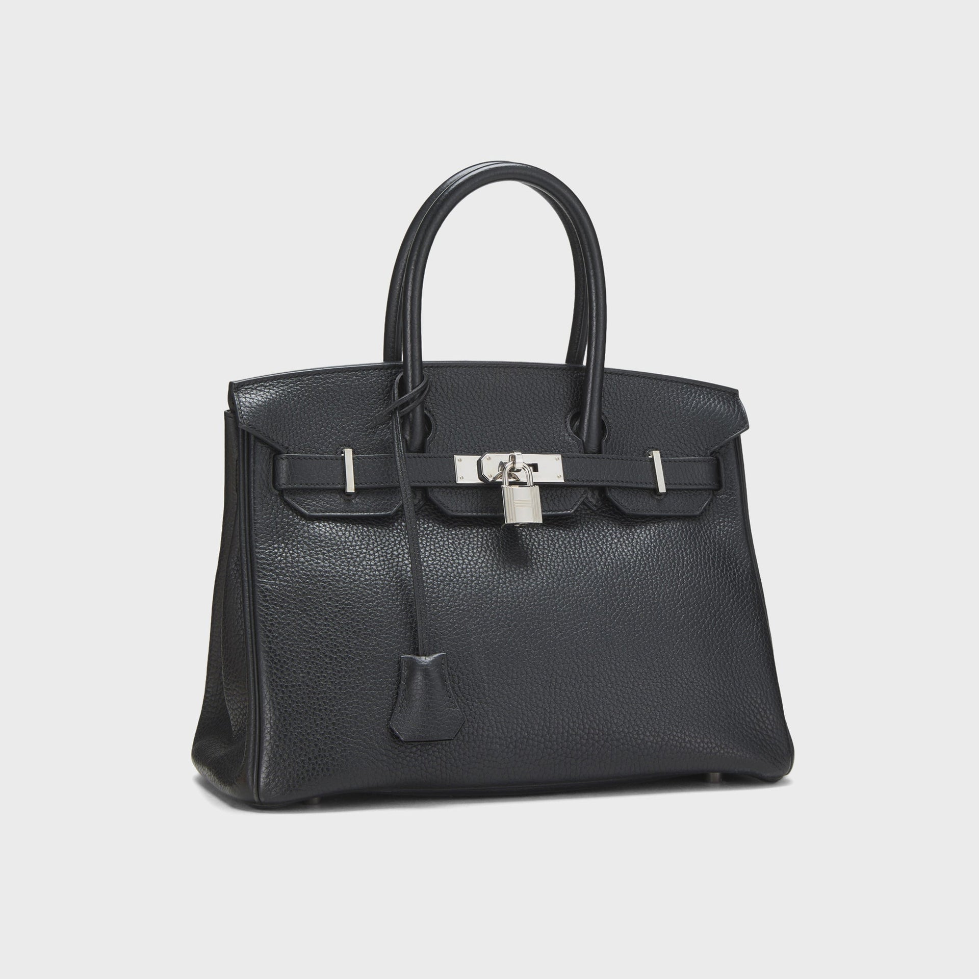 WGACA Hermes Clemence Birkin 30 - Black