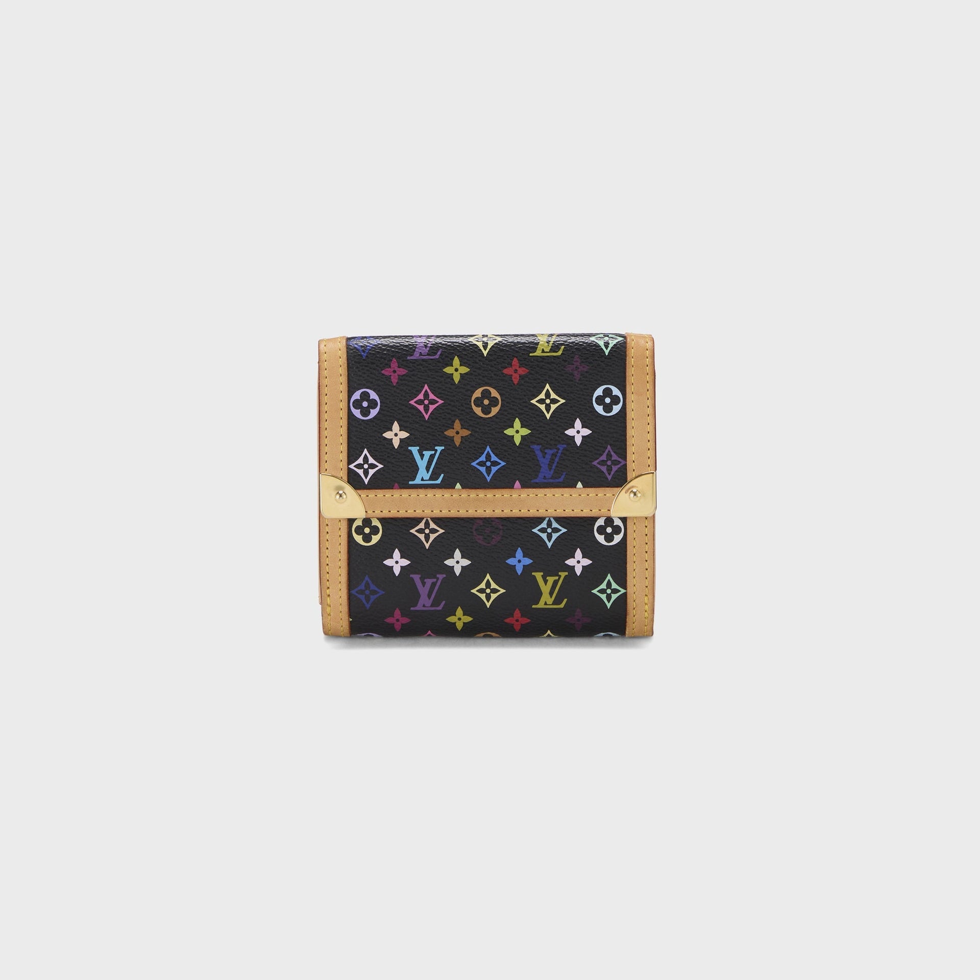 WGACA Louis Vuitton x Takashi Murakami Monogram Multicolore Elise - Black