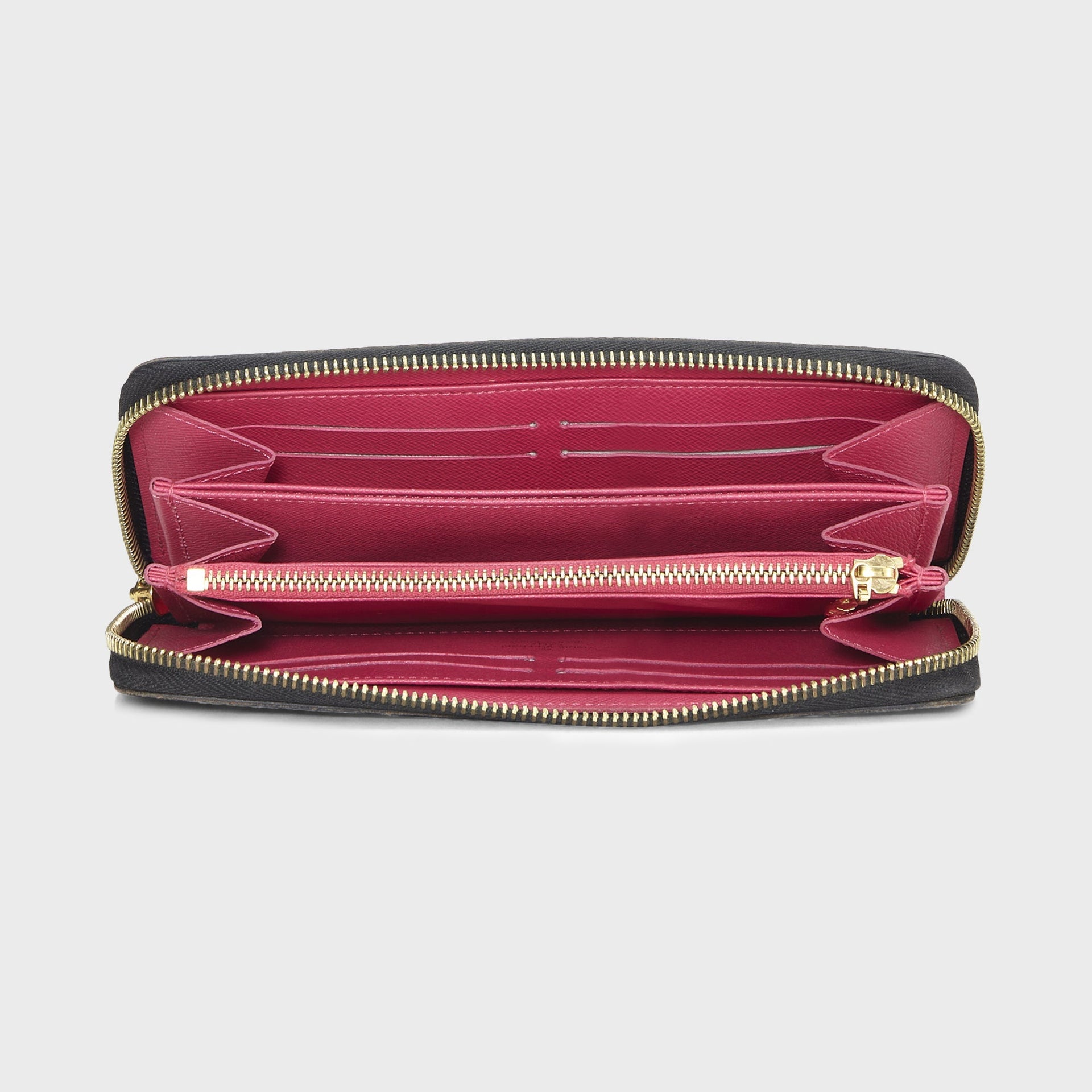 WGACA Louis Vuitton Multicolor Zippy Wallet - Black